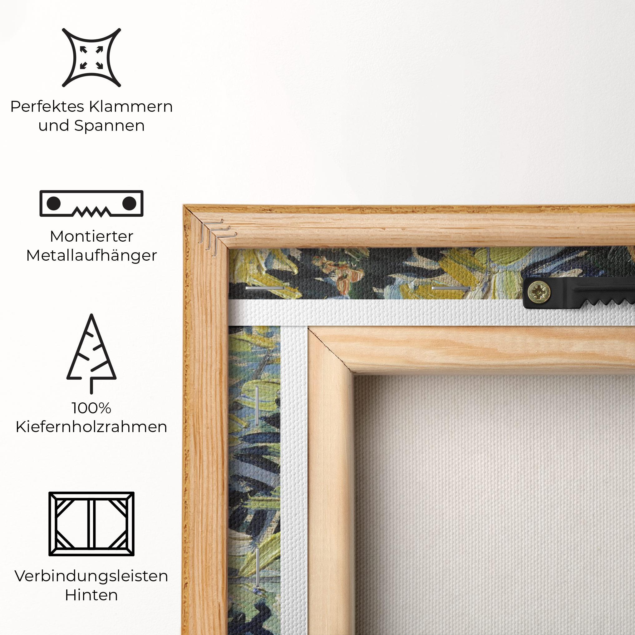 Leinwandbild Blossoming Branches mockup 5