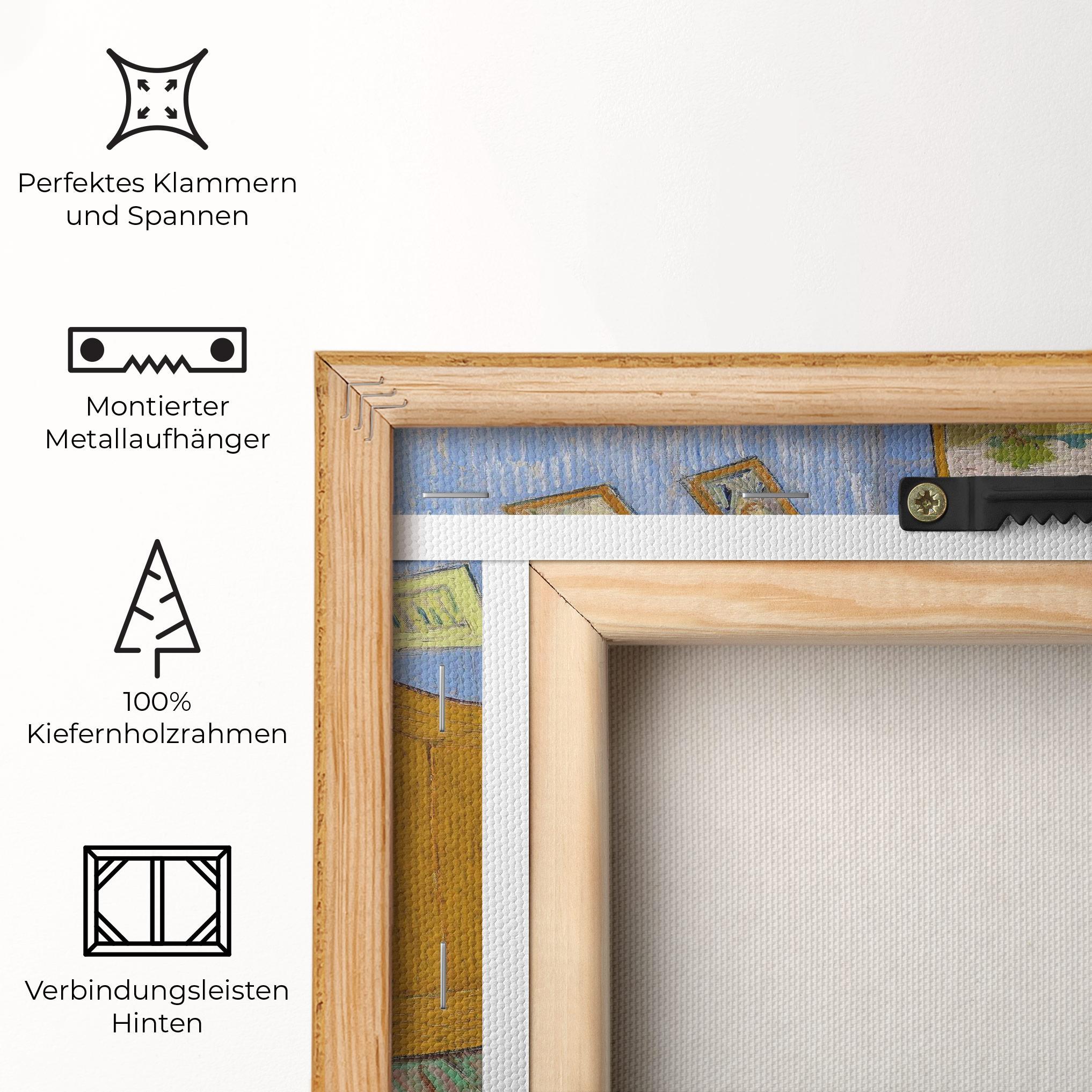 Leinwandbild The Bedroom mockup 5