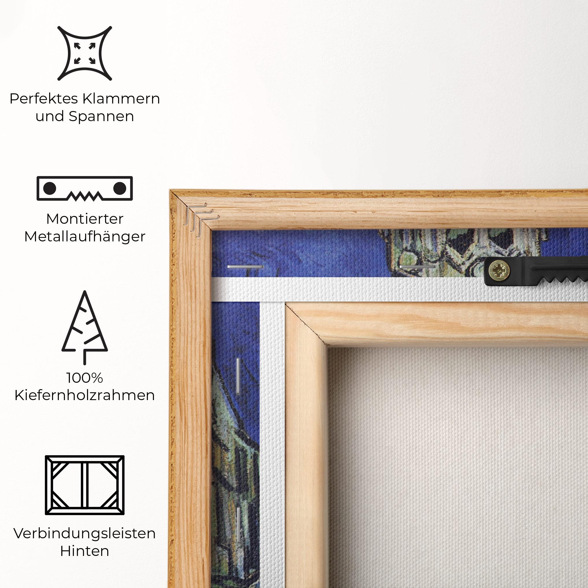 Leinwandbild The Church At Auvers mockup 5