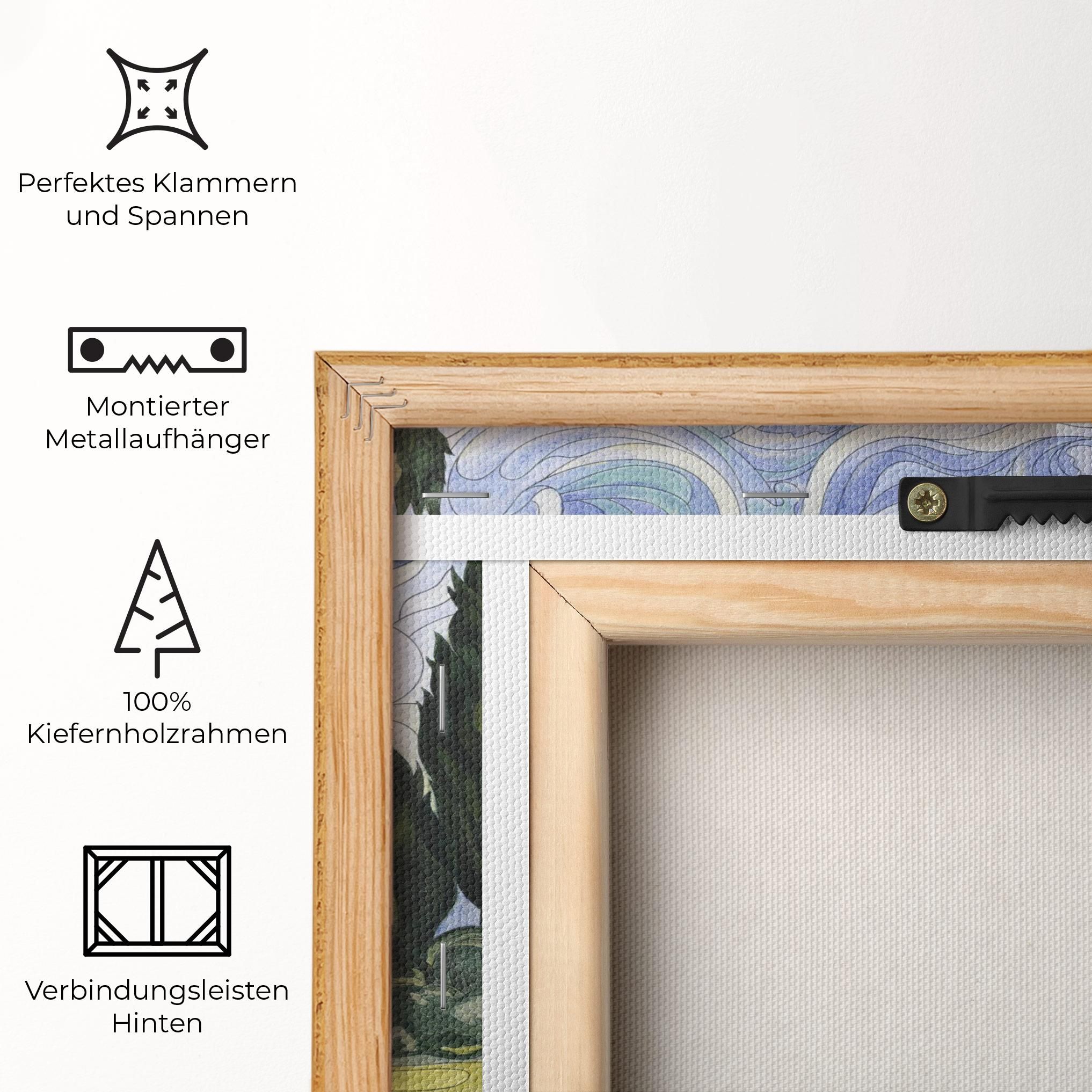 Wheat Field Cypresses mockup 5