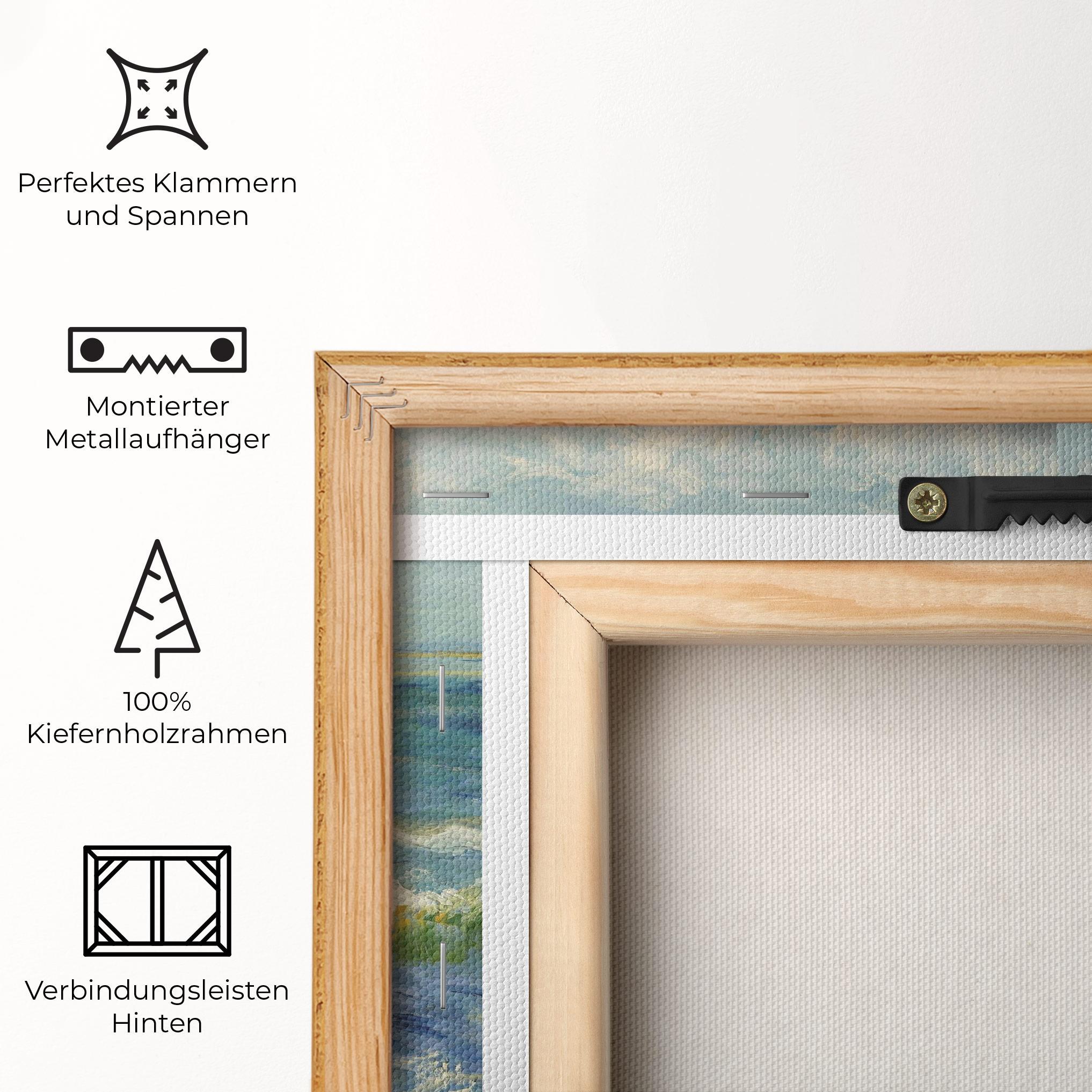 Leinwandbild Zeegezicht Saintes Maries mockup 5