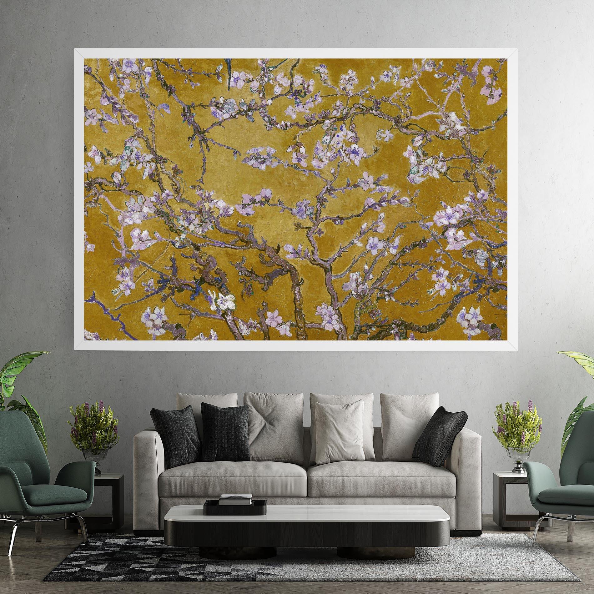 Leinwandbild Almond Blossom mockup 7