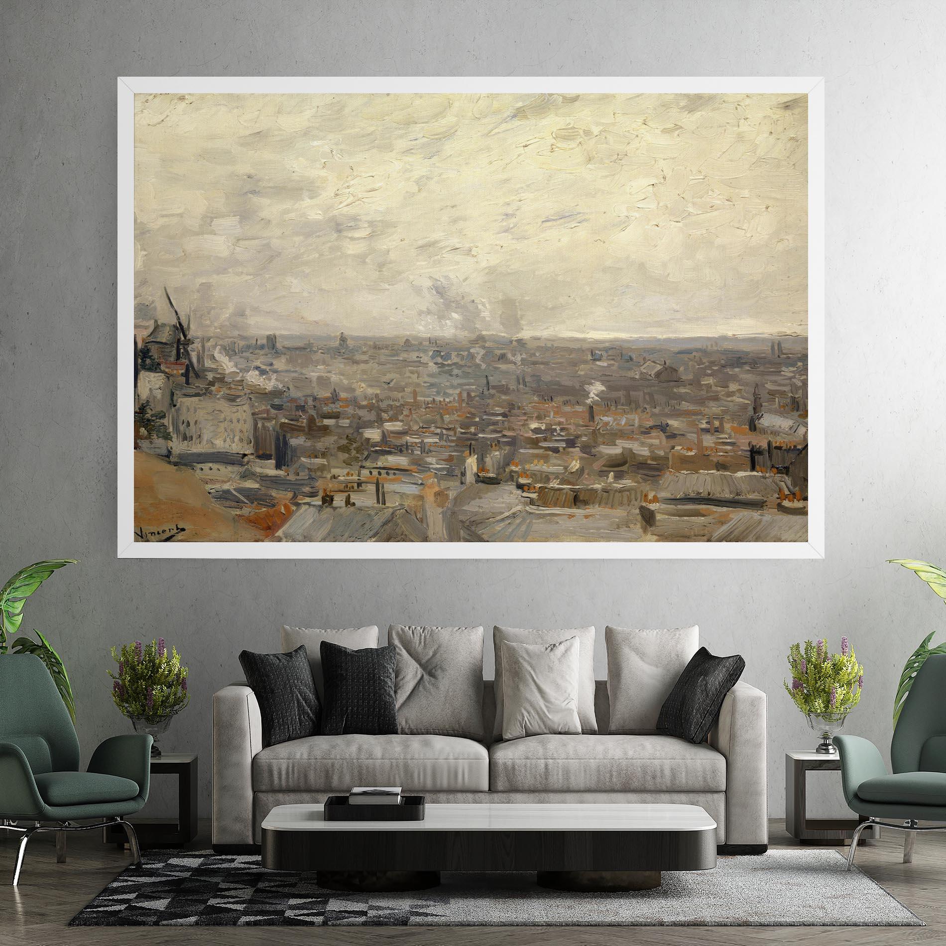 Leinwandbild Desde Montmartre mockup 7
