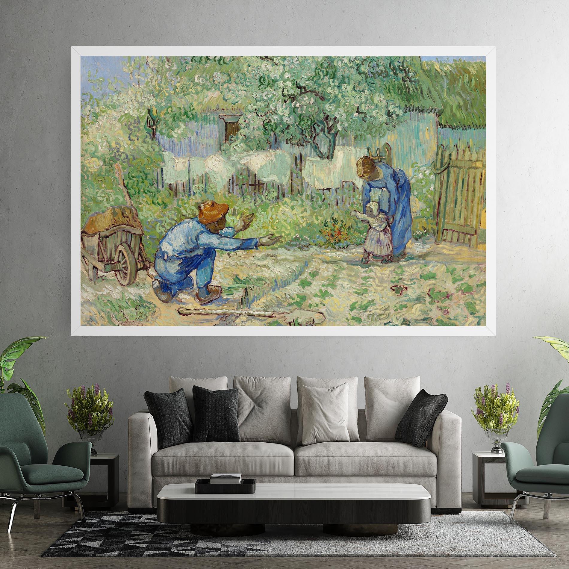 Leinwandbild First Steps mockup 7