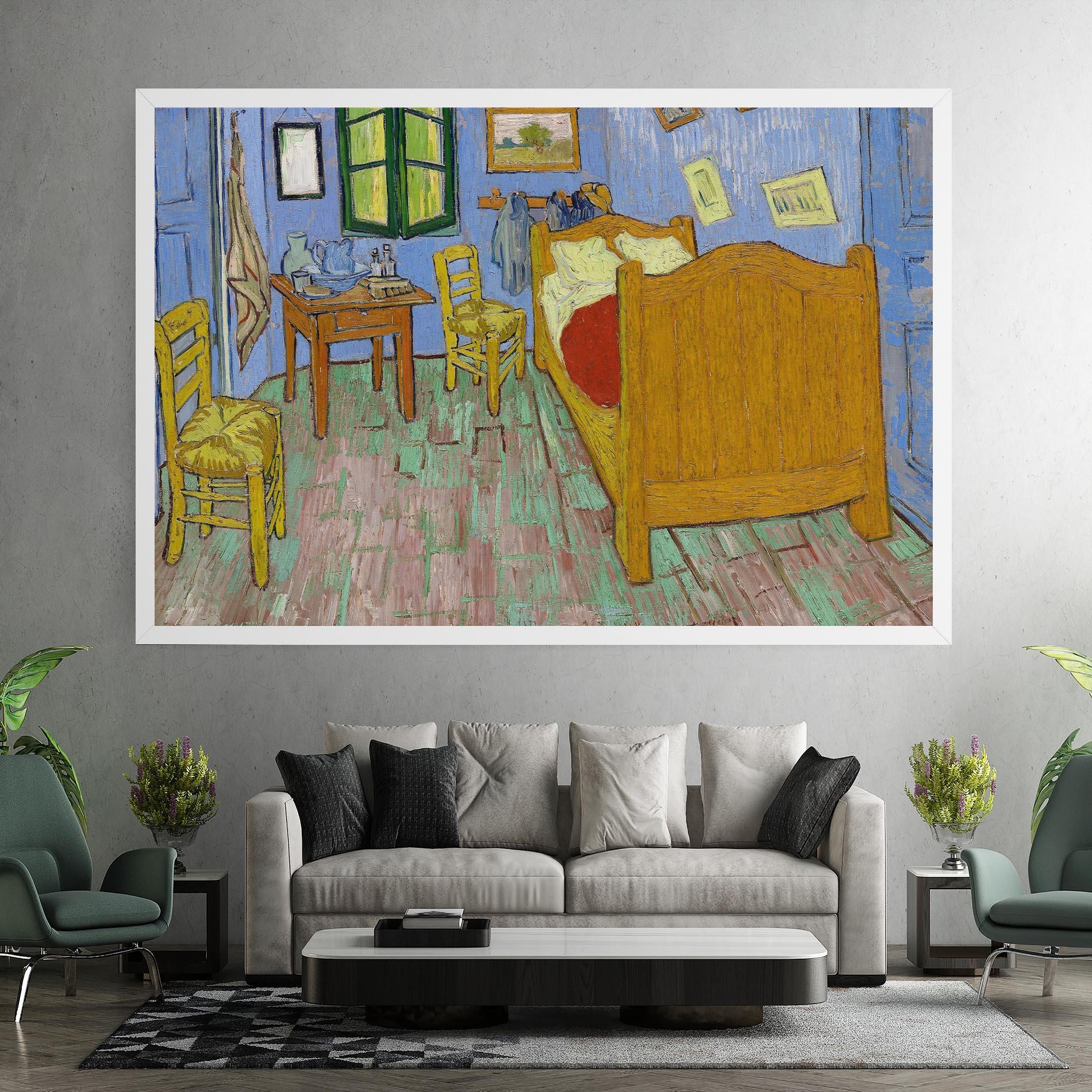 Leinwandbild The Bedroom mockup 7