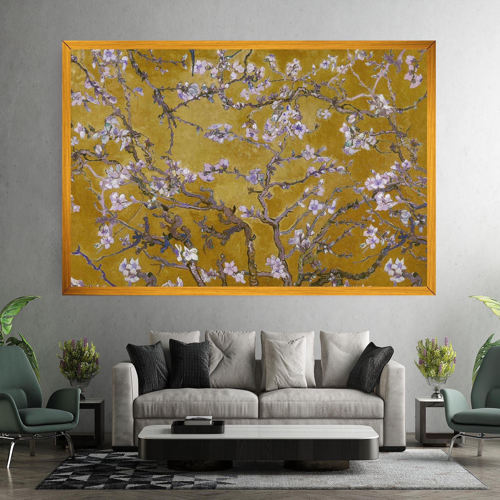 Leinwandbild Almond Blossom mockup 7