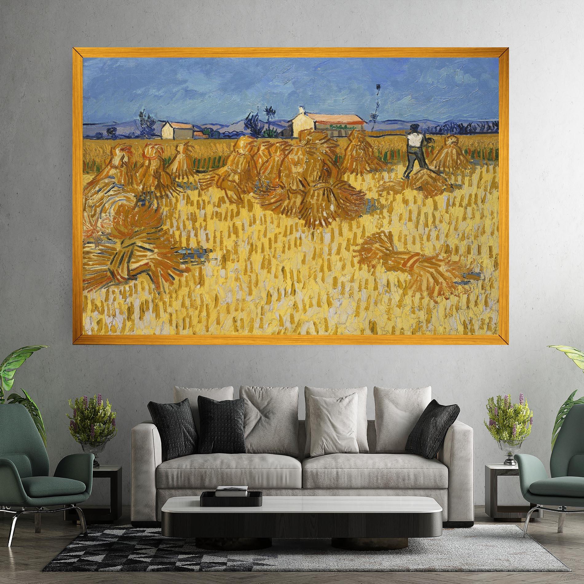 Leinwandbild Corn Harvest mockup 7