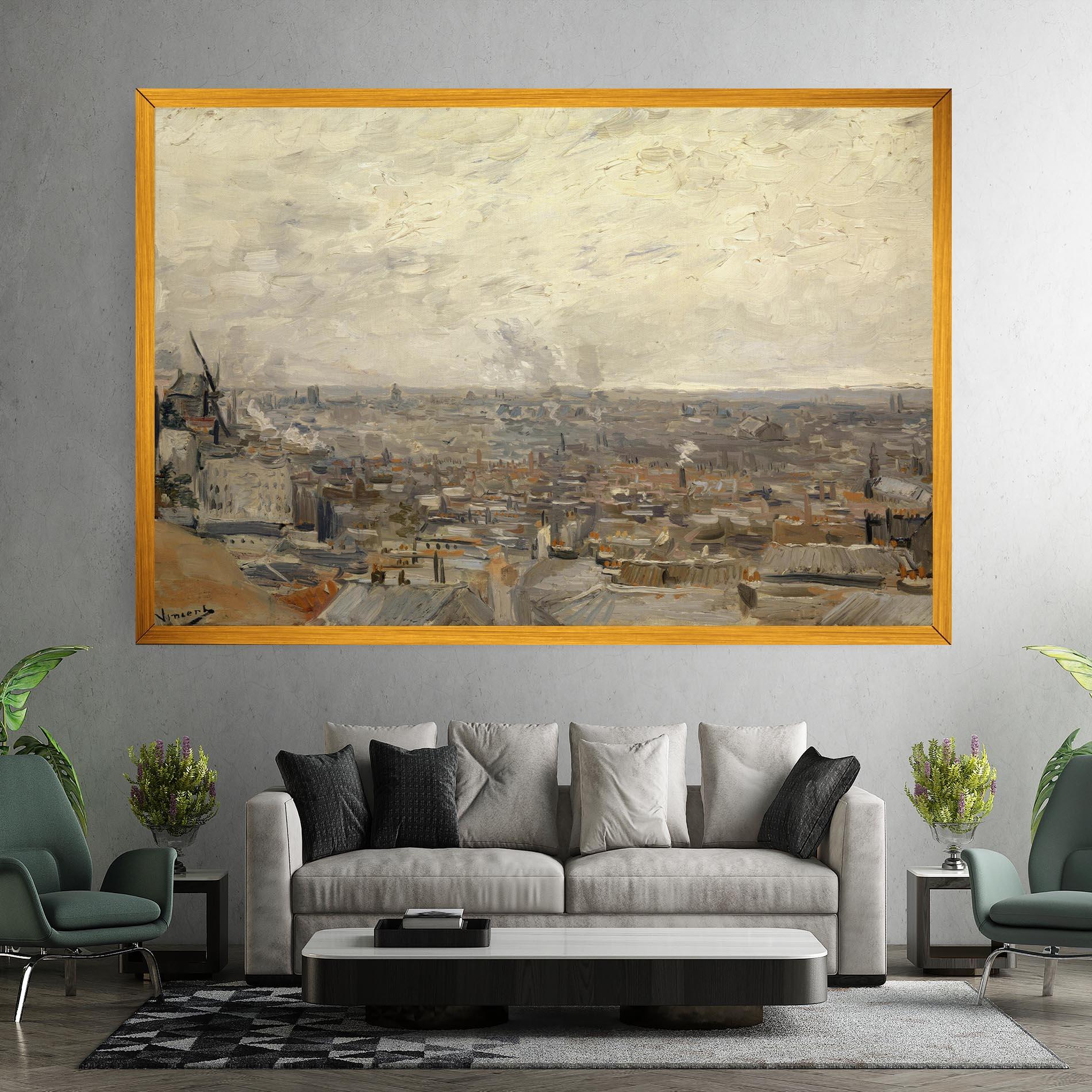 Leinwandbild Desde Montmartre mockup 7