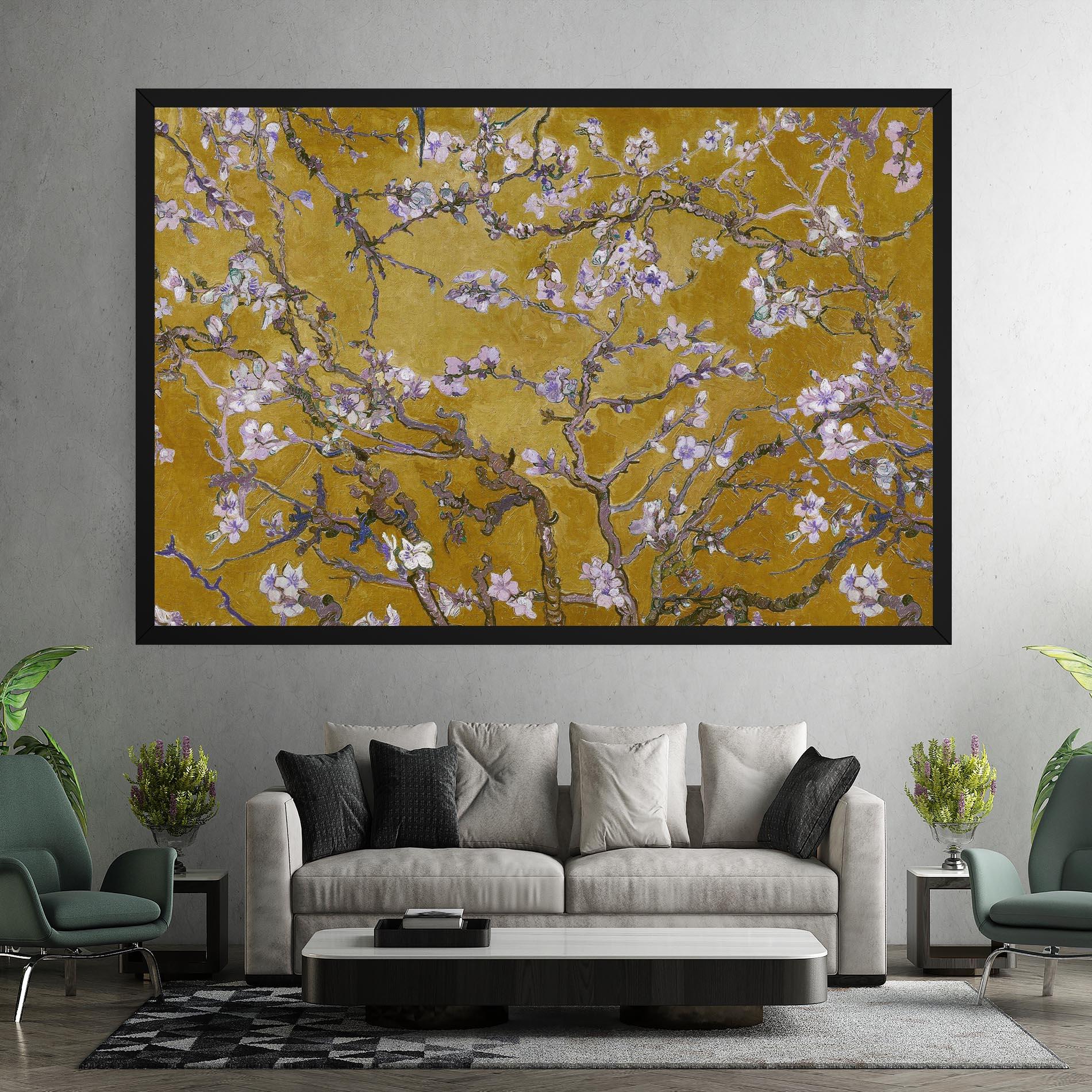 Leinwandbild Almond Blossom mockup 7