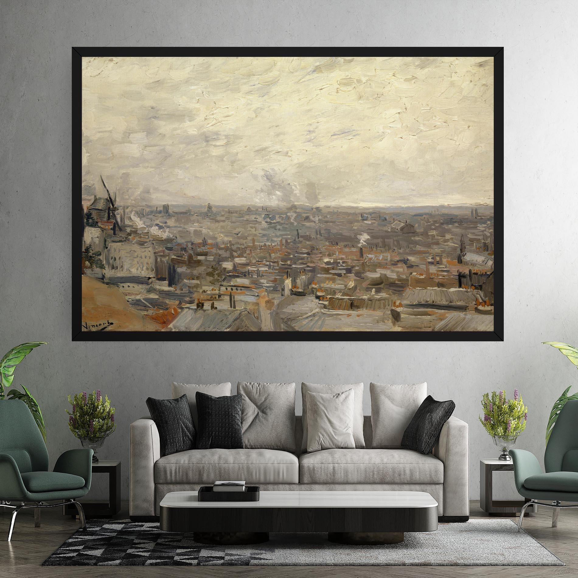 Leinwandbild Desde Montmartre mockup 7