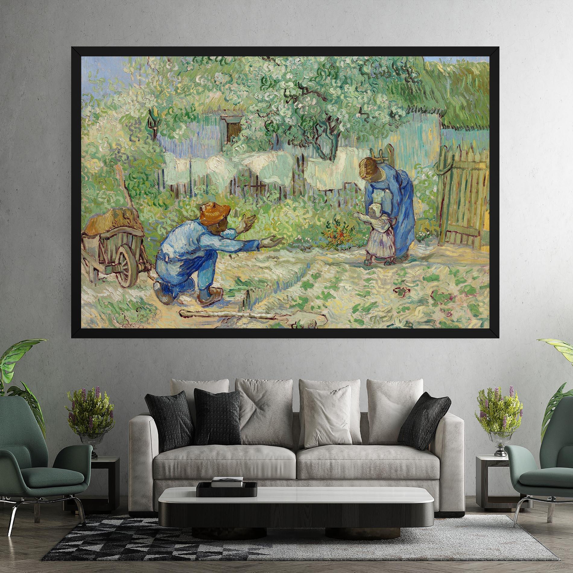 Leinwandbild First Steps mockup 7