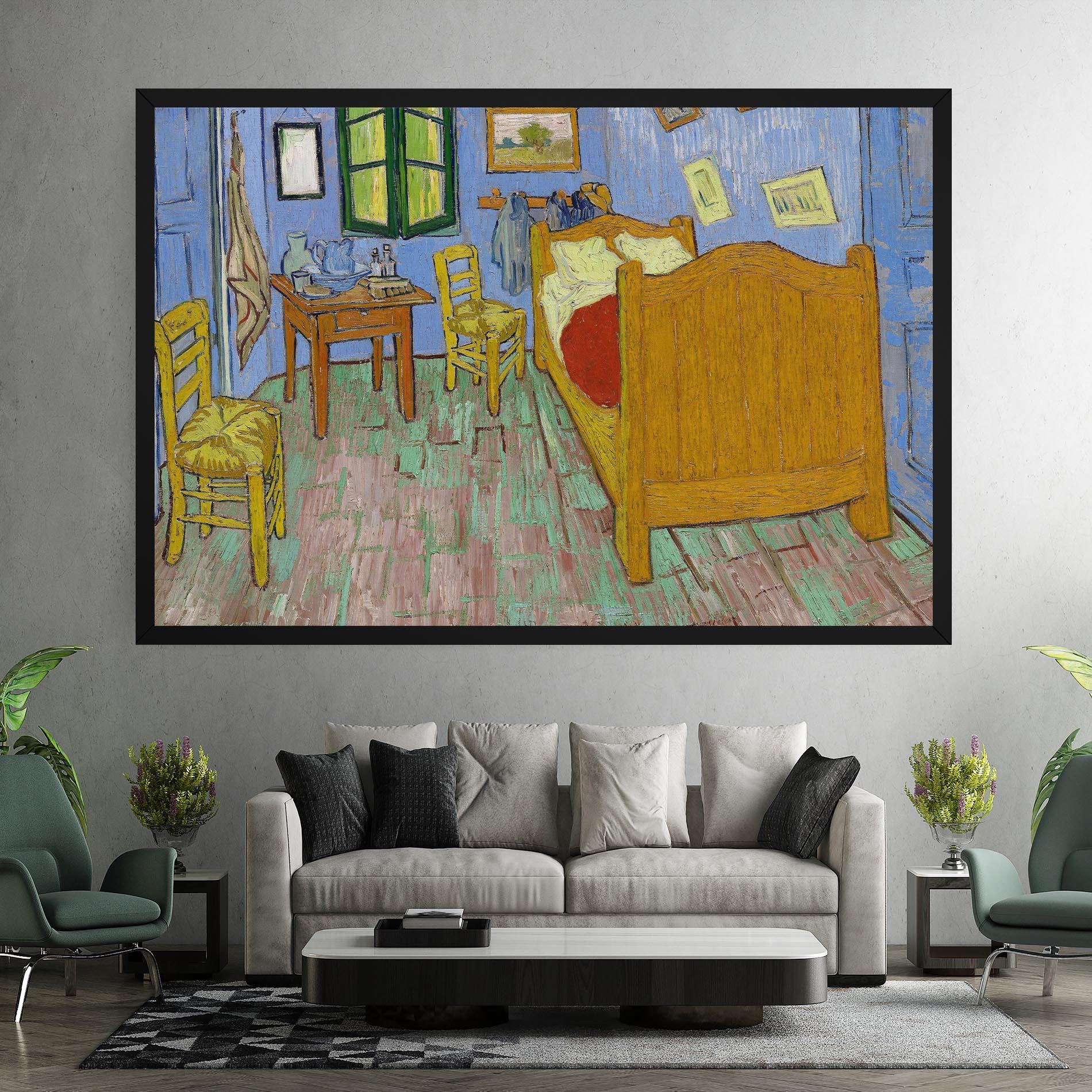 Leinwandbild The Bedroom mockup 7