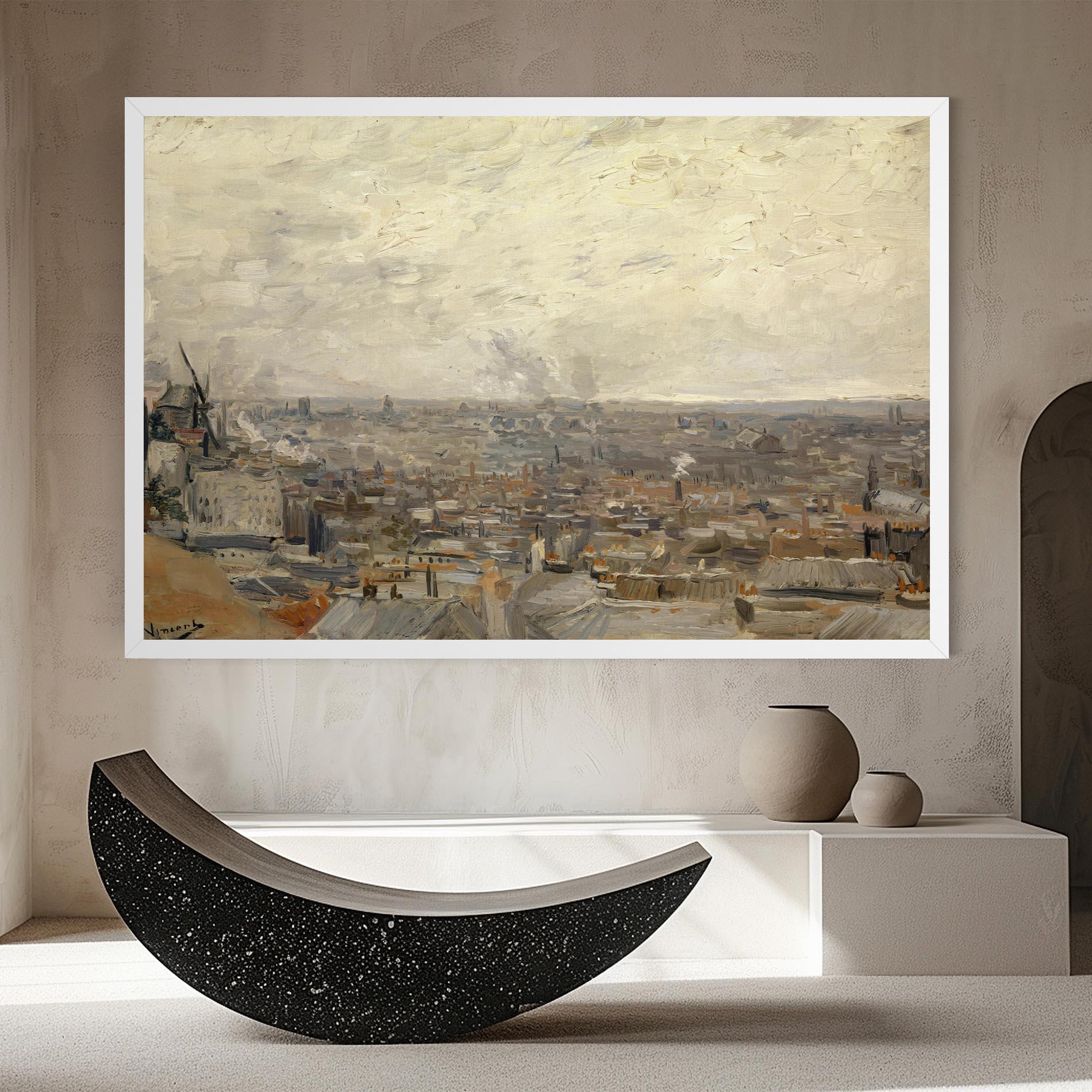 Leinwandbild Desde Montmartre mockup 8