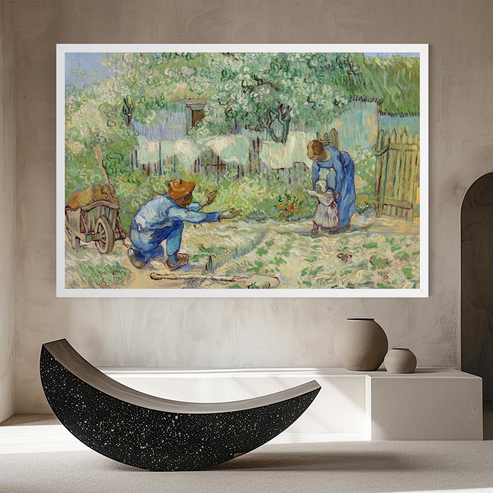 Leinwandbild First Steps mockup 8