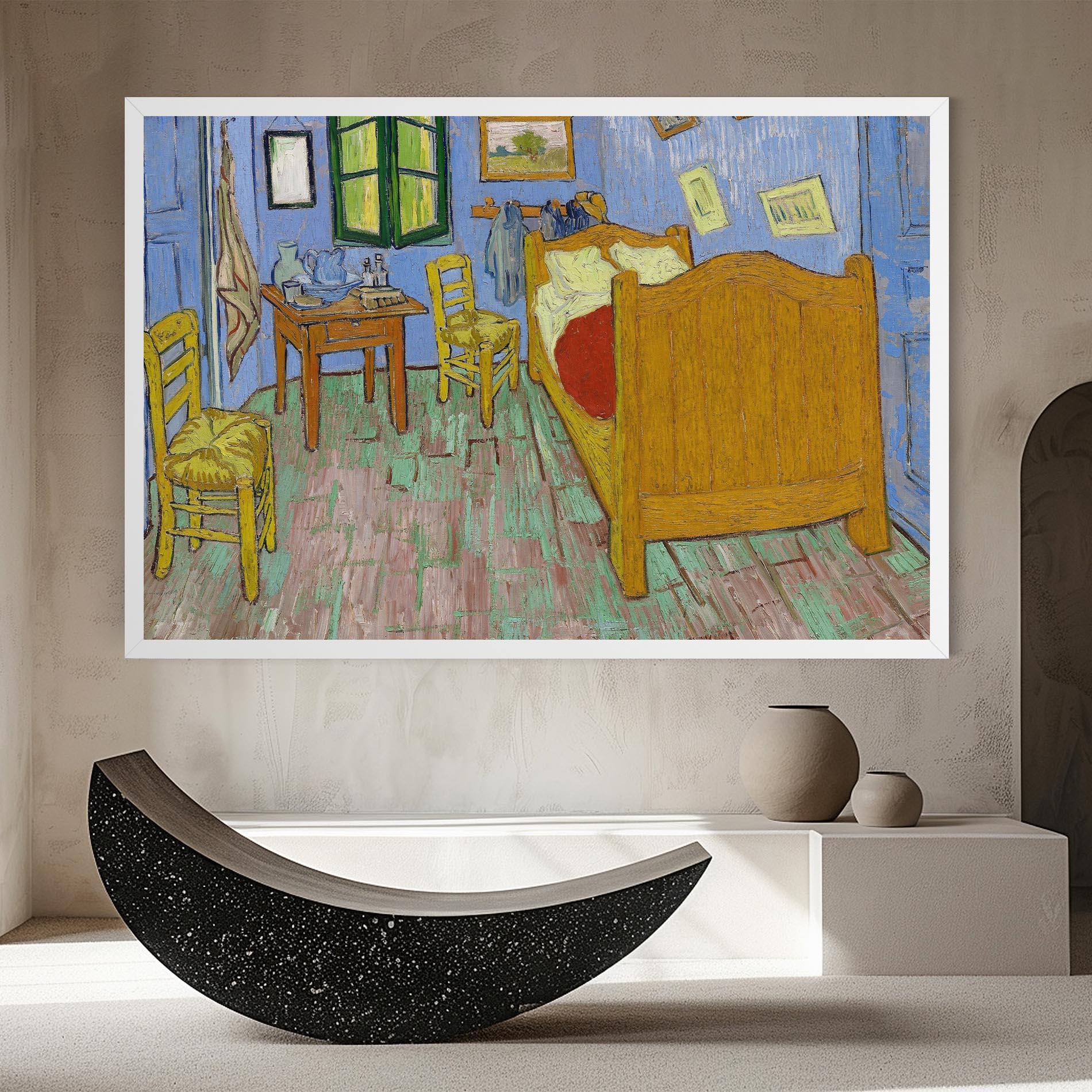 Leinwandbild The Bedroom mockup 8