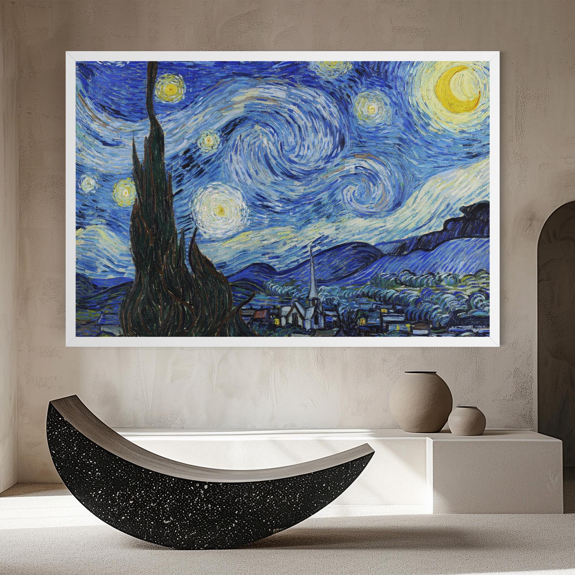 Leinwandbild The Starry Night mockup 8