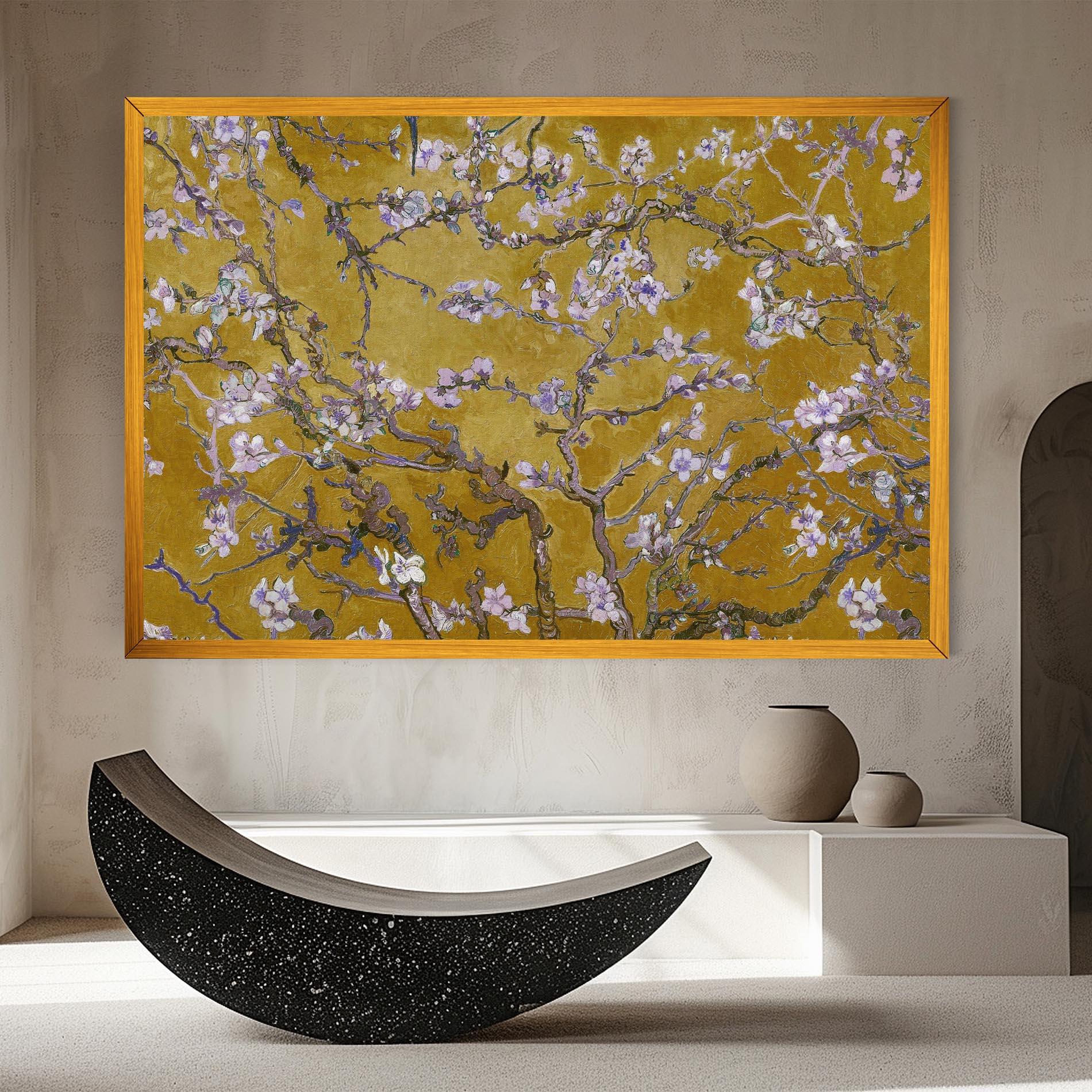 Leinwandbild Almond Blossom mockup 8