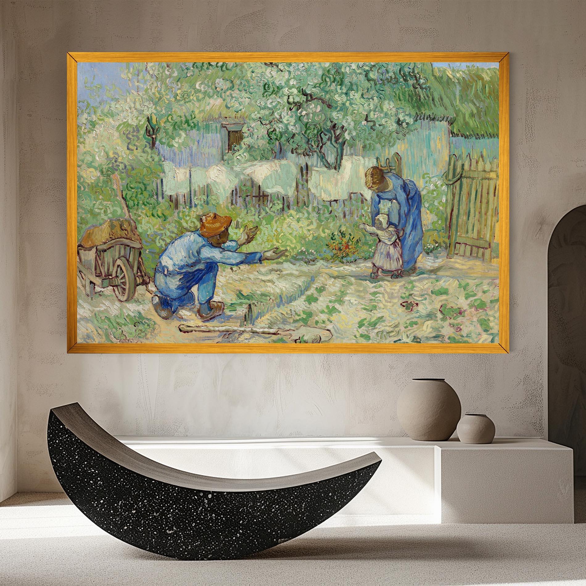 Leinwandbild First Steps mockup 8