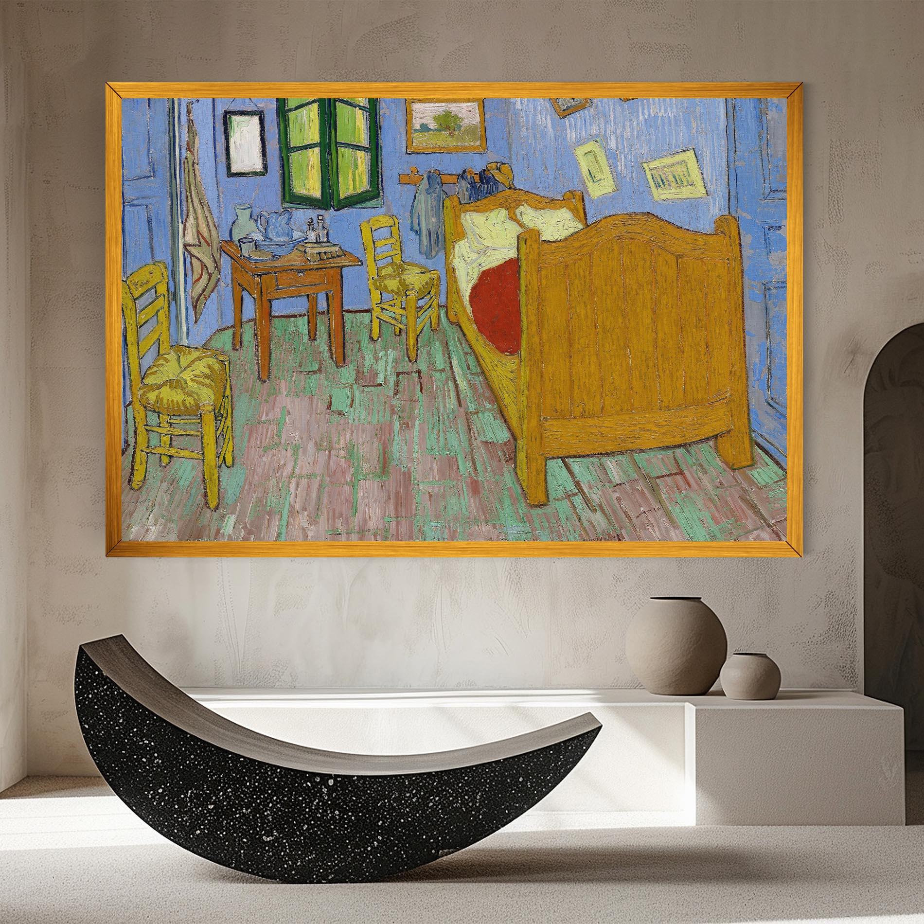 Leinwandbild The Bedroom mockup 8