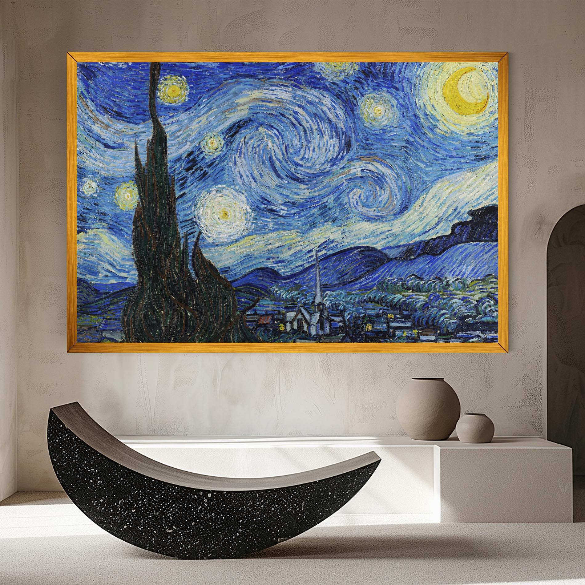 Leinwandbild The Starry Night mockup 8