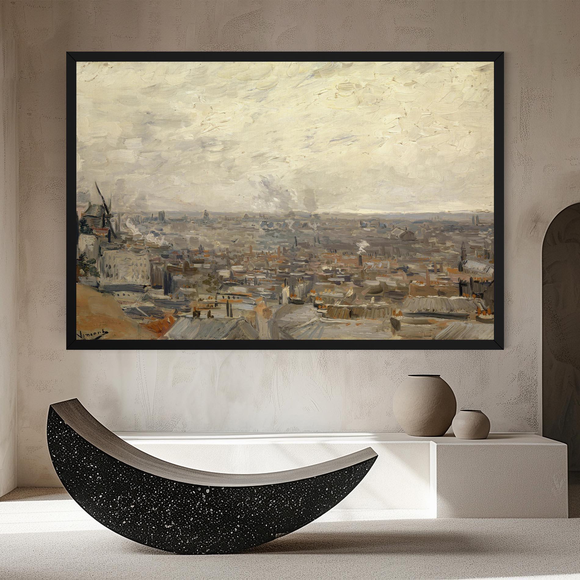 Leinwandbild Desde Montmartre mockup 8
