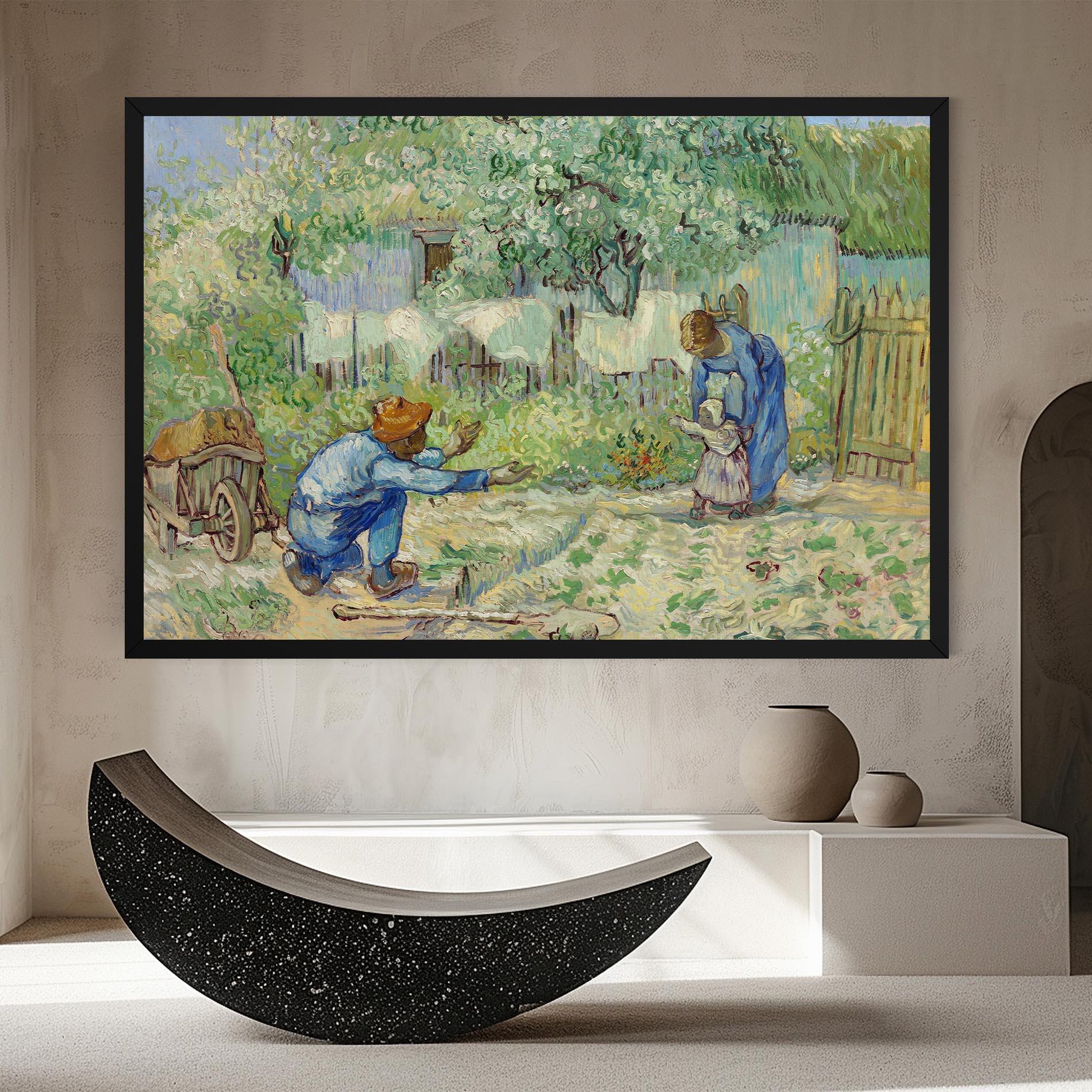 Leinwandbild First Steps mockup 8