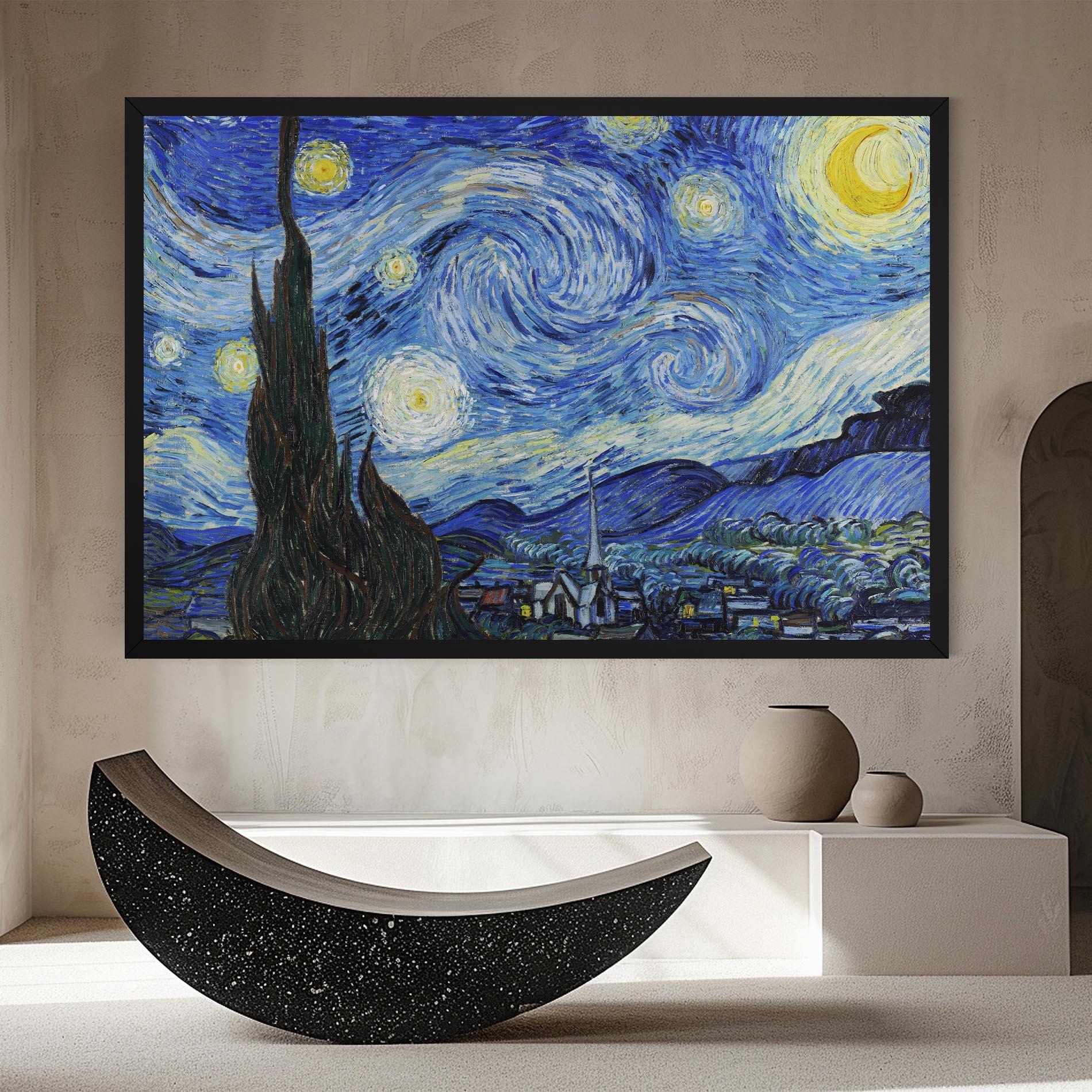 Leinwandbild The Starry Night mockup 8