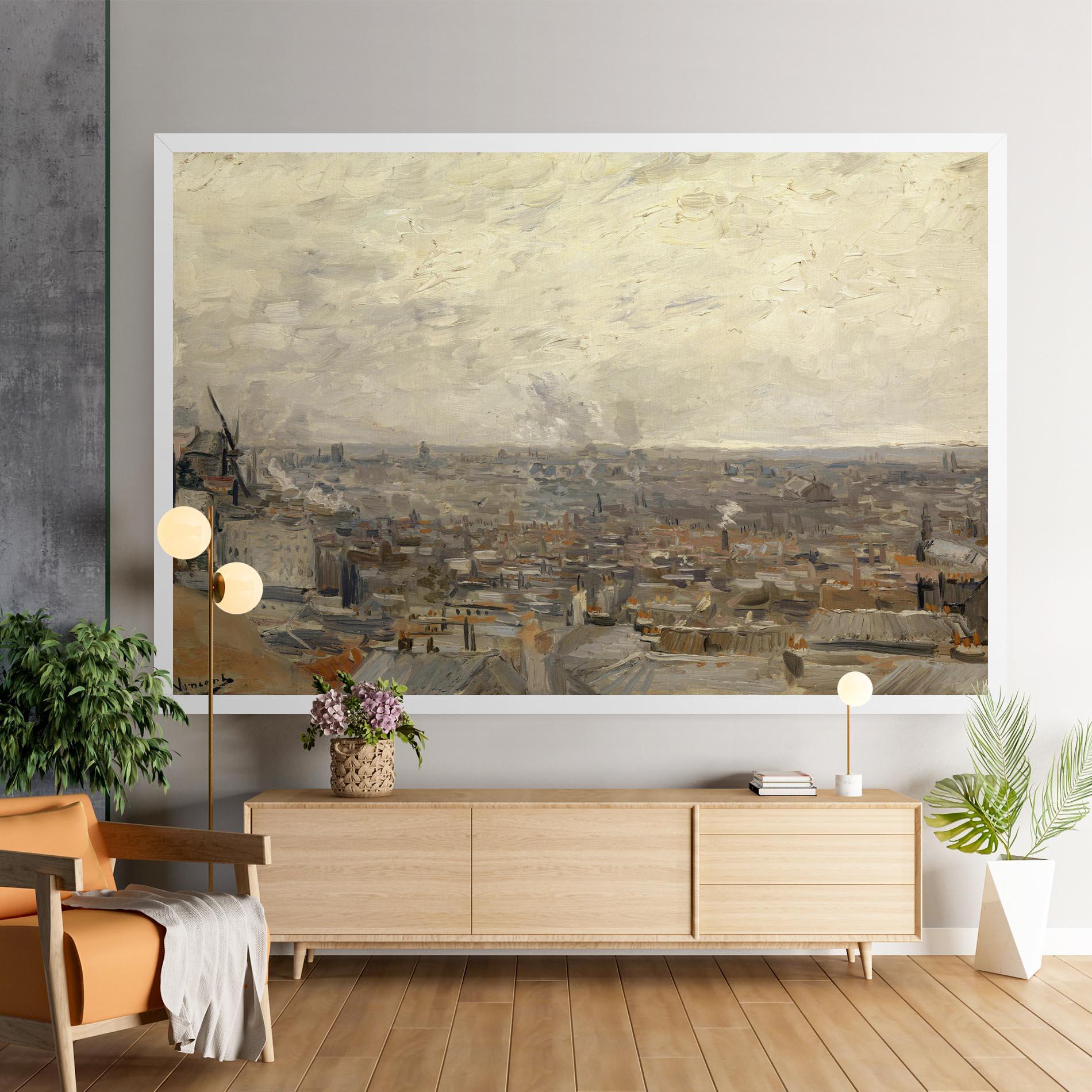 Leinwandbild Desde Montmartre mockup 9