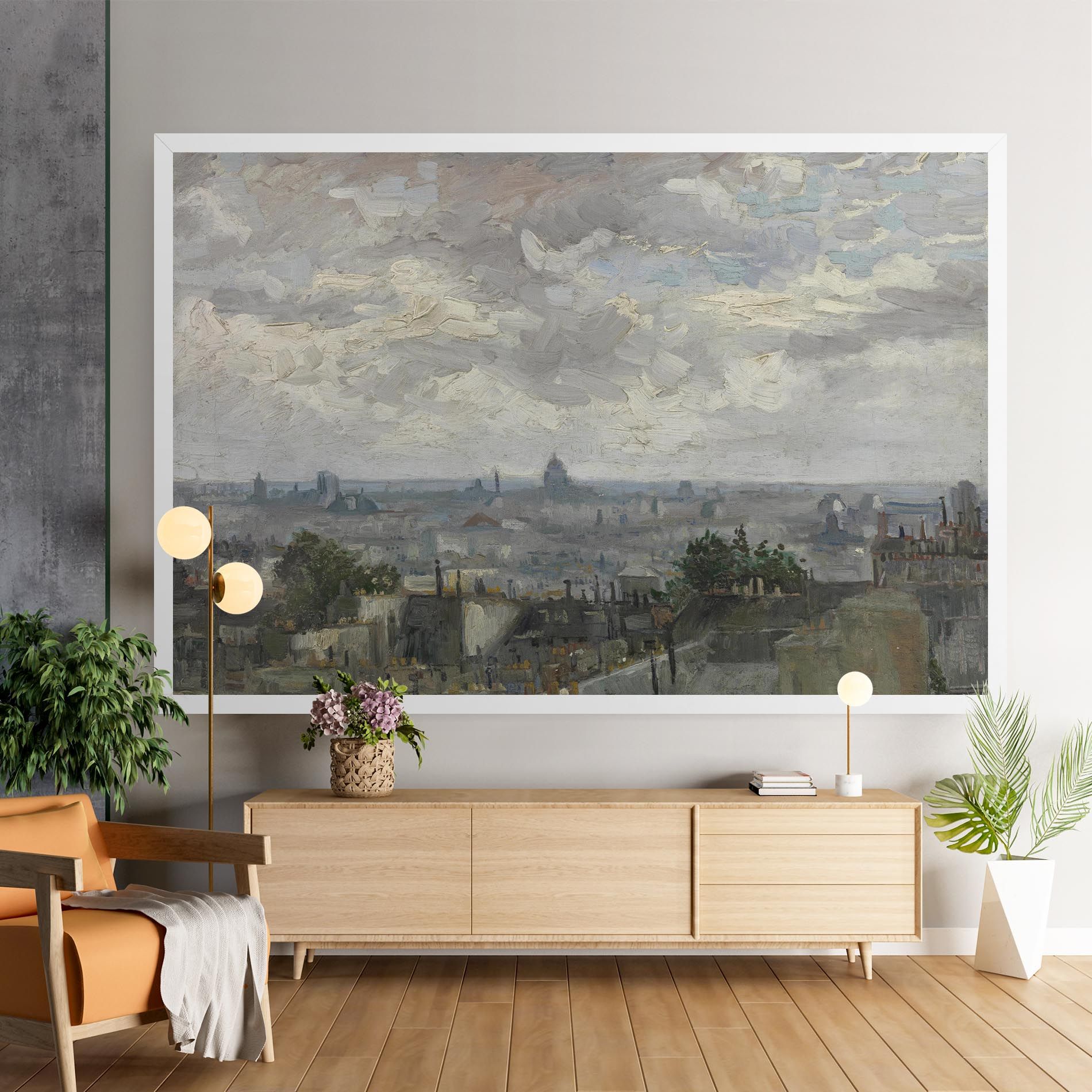 Gezicht Op Paris mockup 9