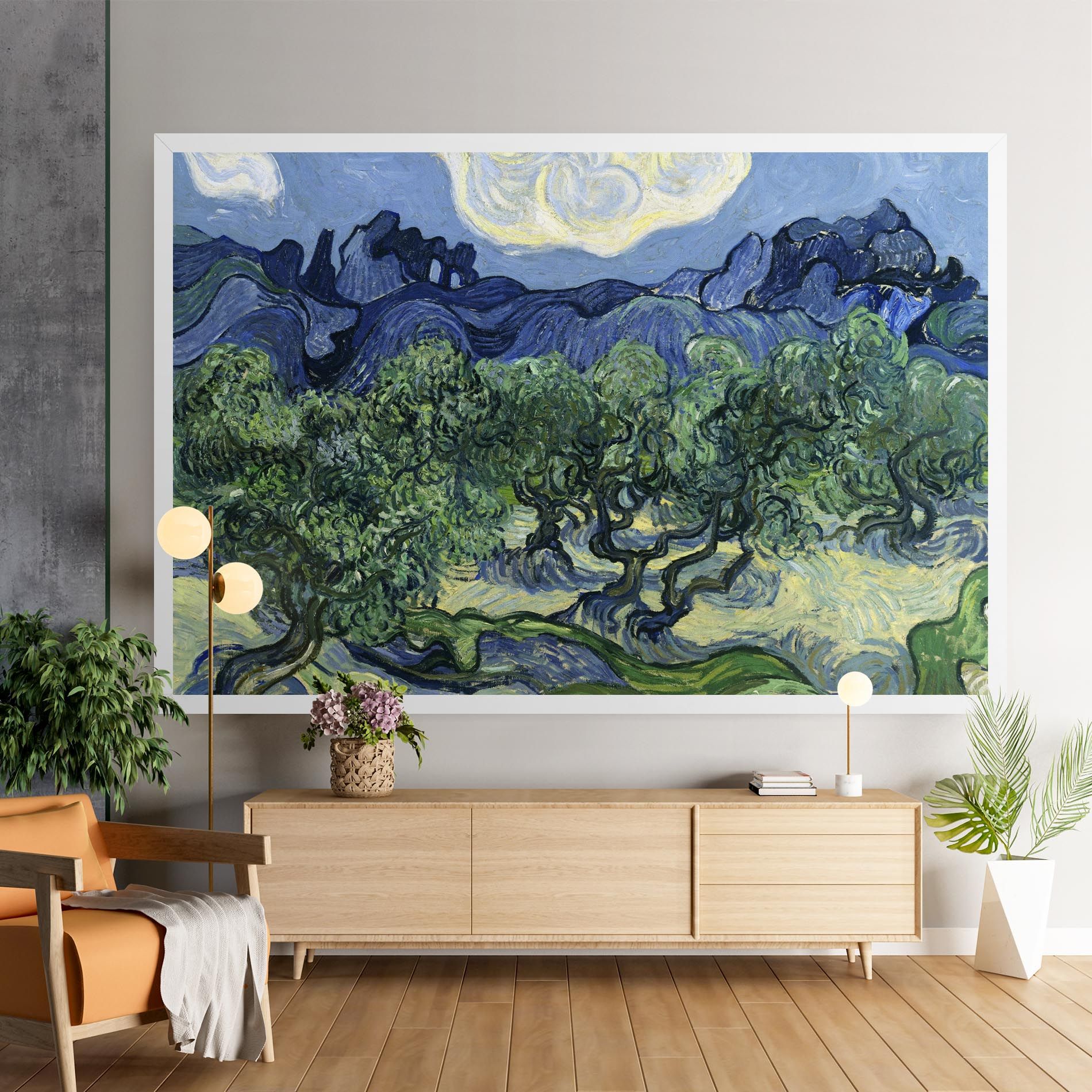 Olive Trees Alpilles mockup 9