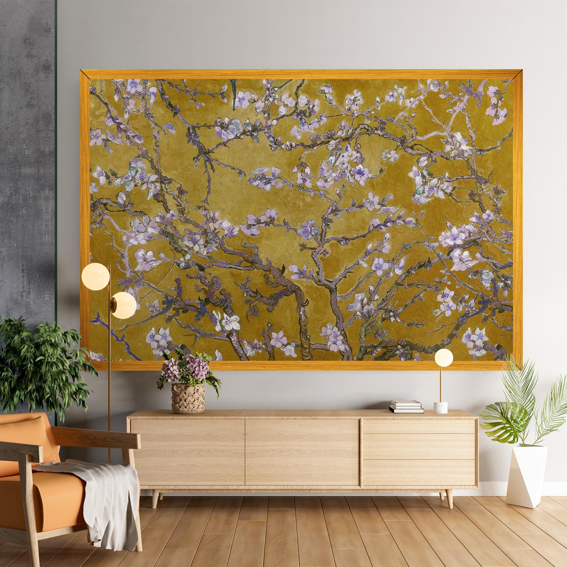 Leinwandbild Almond Blossom mockup 9