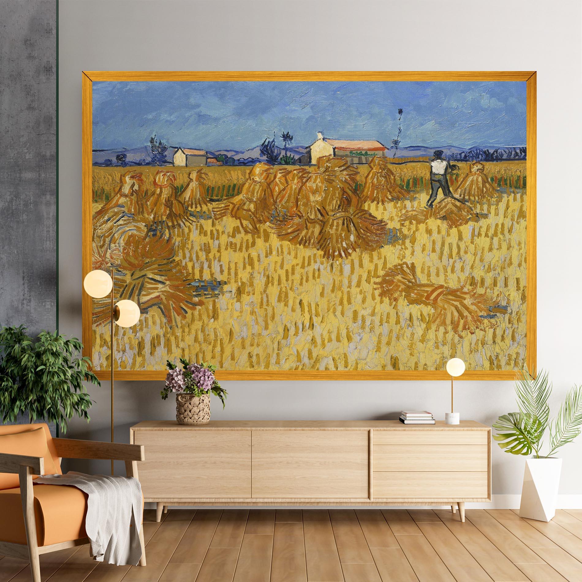 Leinwandbild Corn Harvest mockup 9