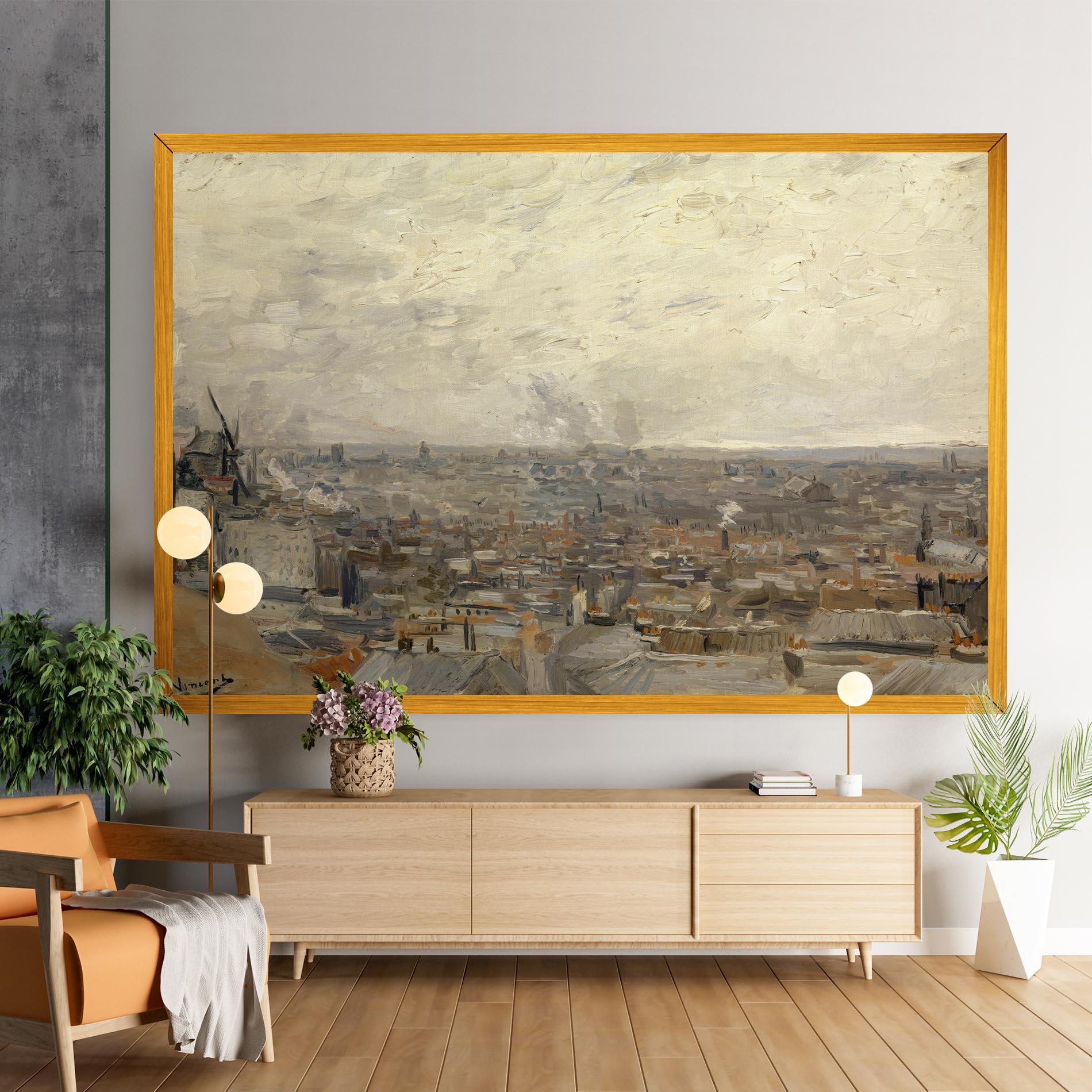 Leinwandbild Desde Montmartre mockup 9
