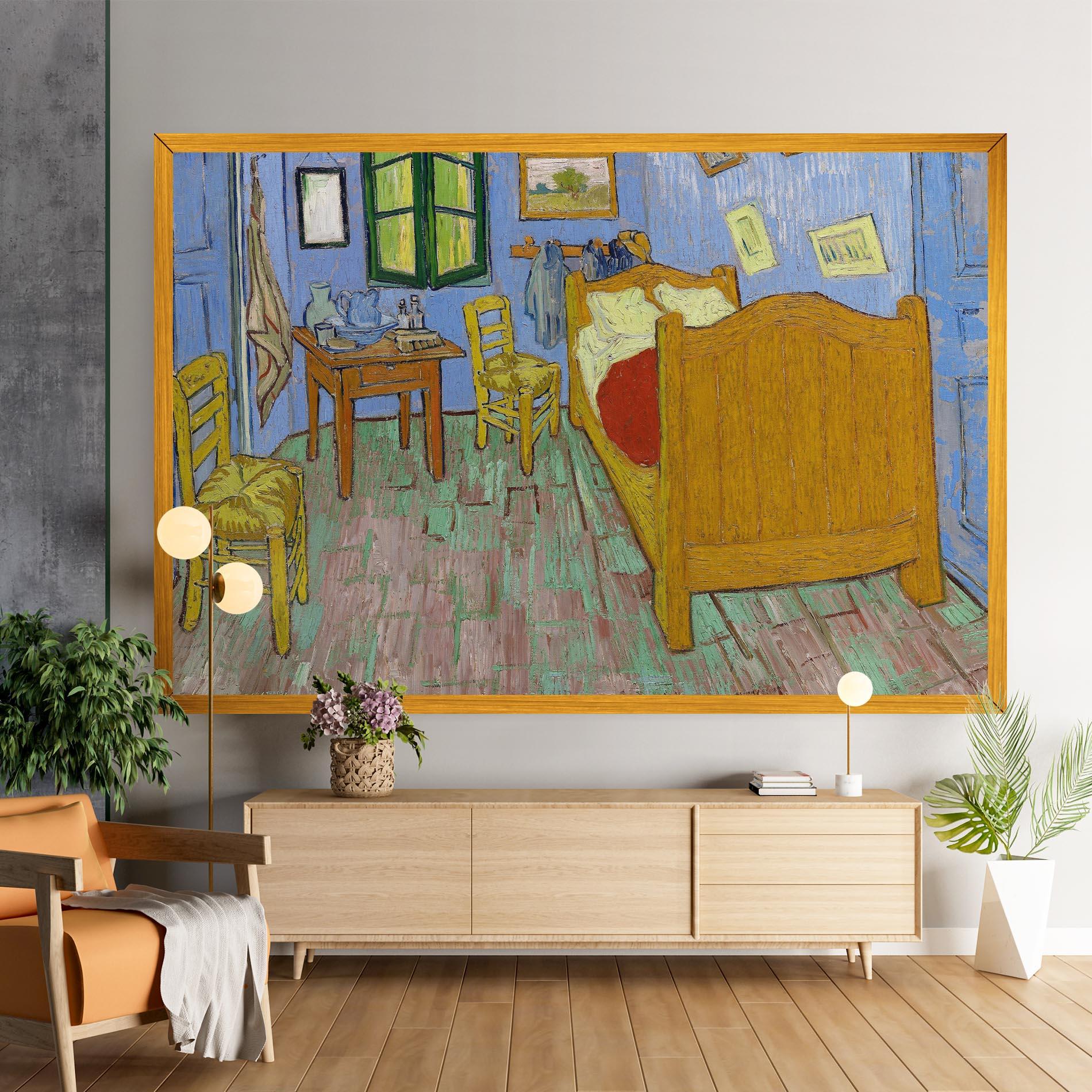 Leinwandbild The Bedroom mockup 9