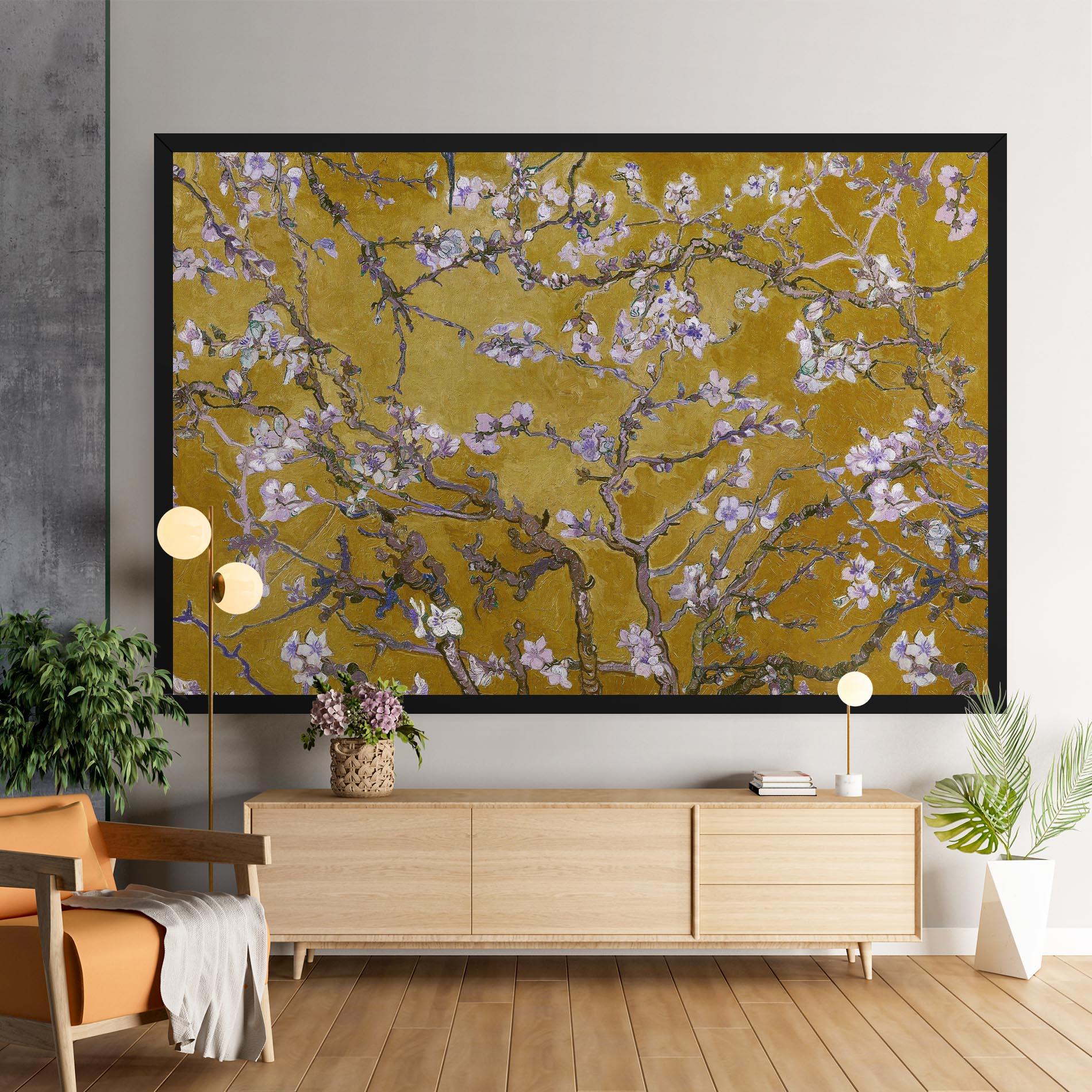 Leinwandbild Almond Blossom mockup 9