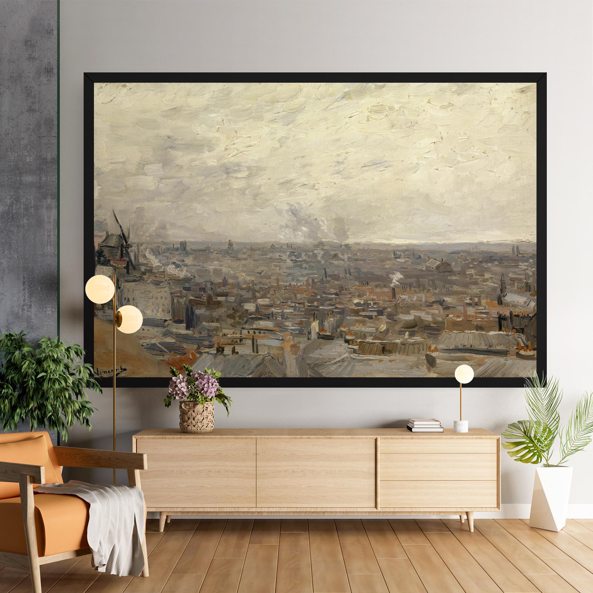 Leinwandbild Desde Montmartre mockup 9