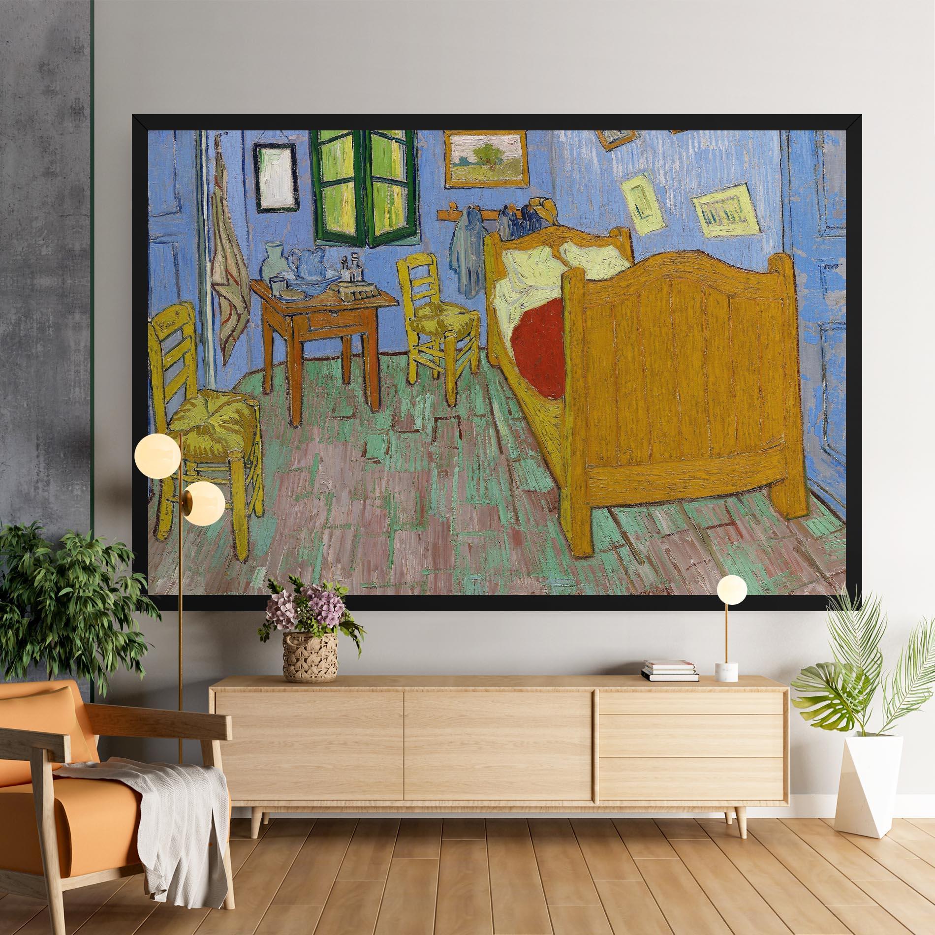 Leinwandbild The Bedroom mockup 9