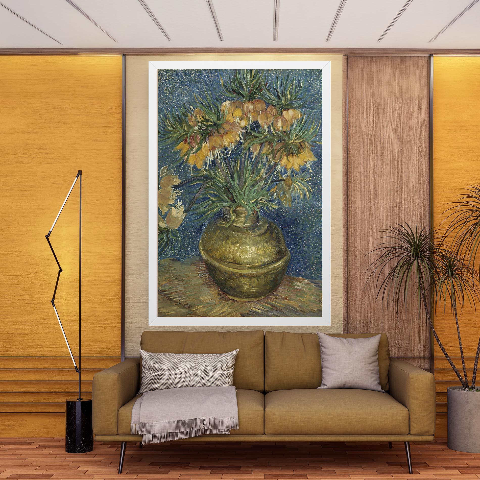 Leinwandbild Imperial Fritillaries mockup 9