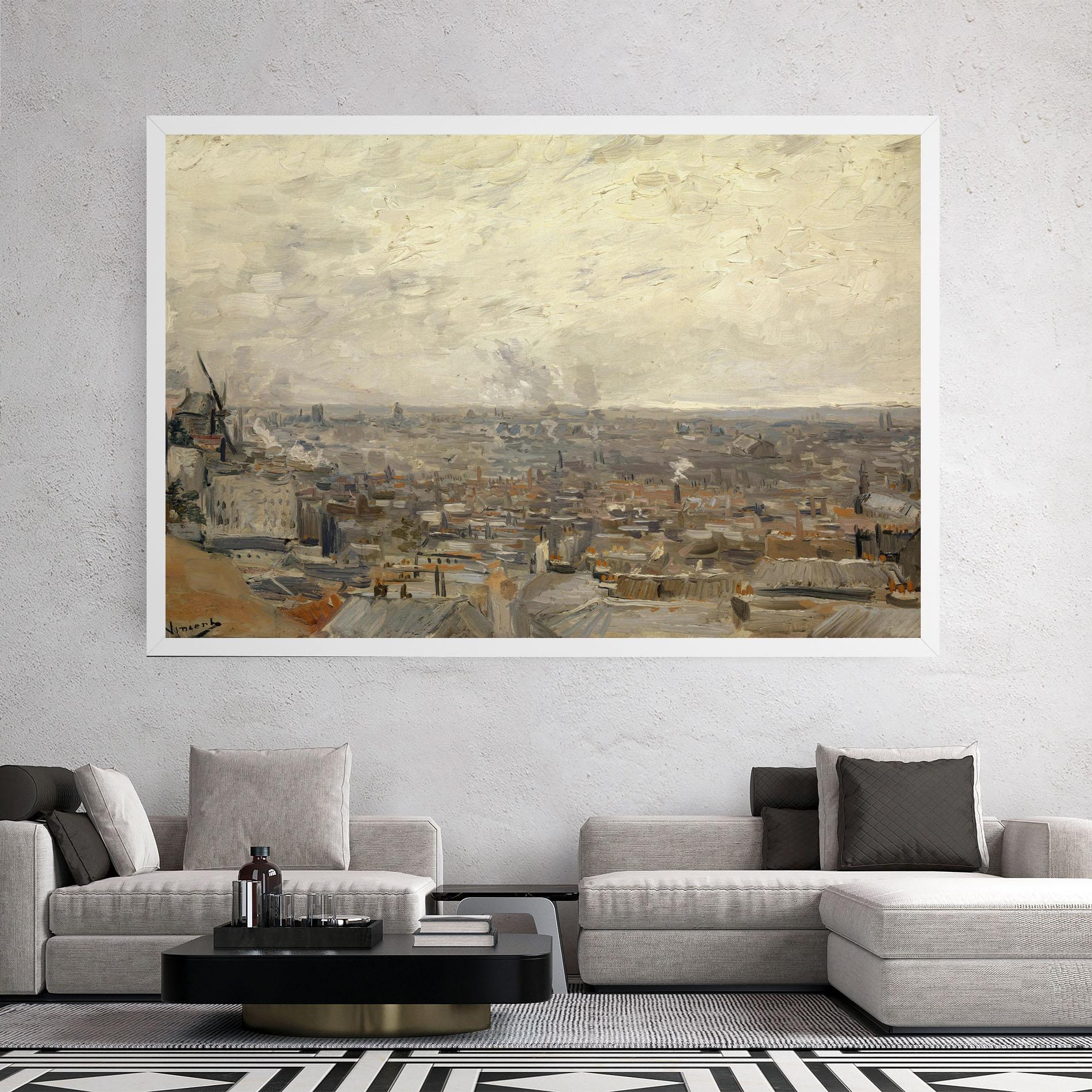 Leinwandbild Desde Montmartre mockup 2