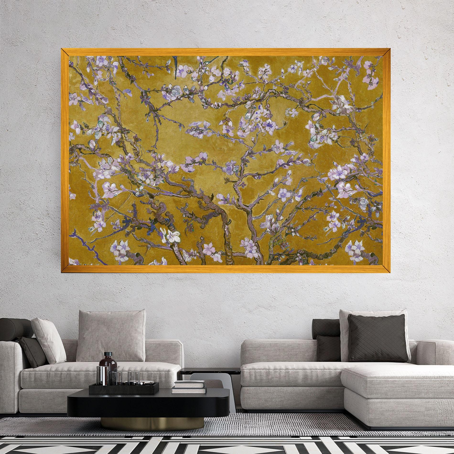 Leinwandbild Almond Blossom mockup 2