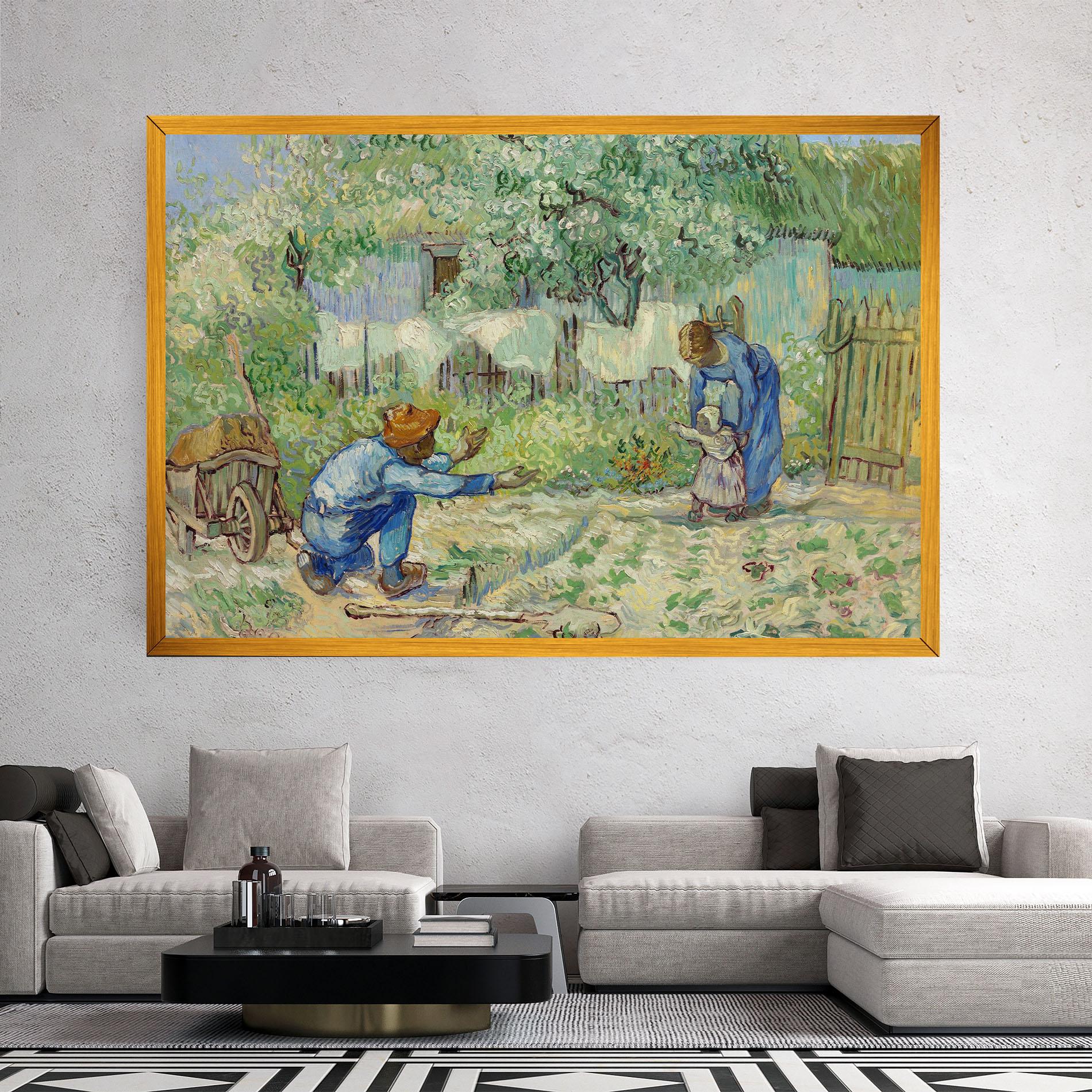 Leinwandbild First Steps mockup 2