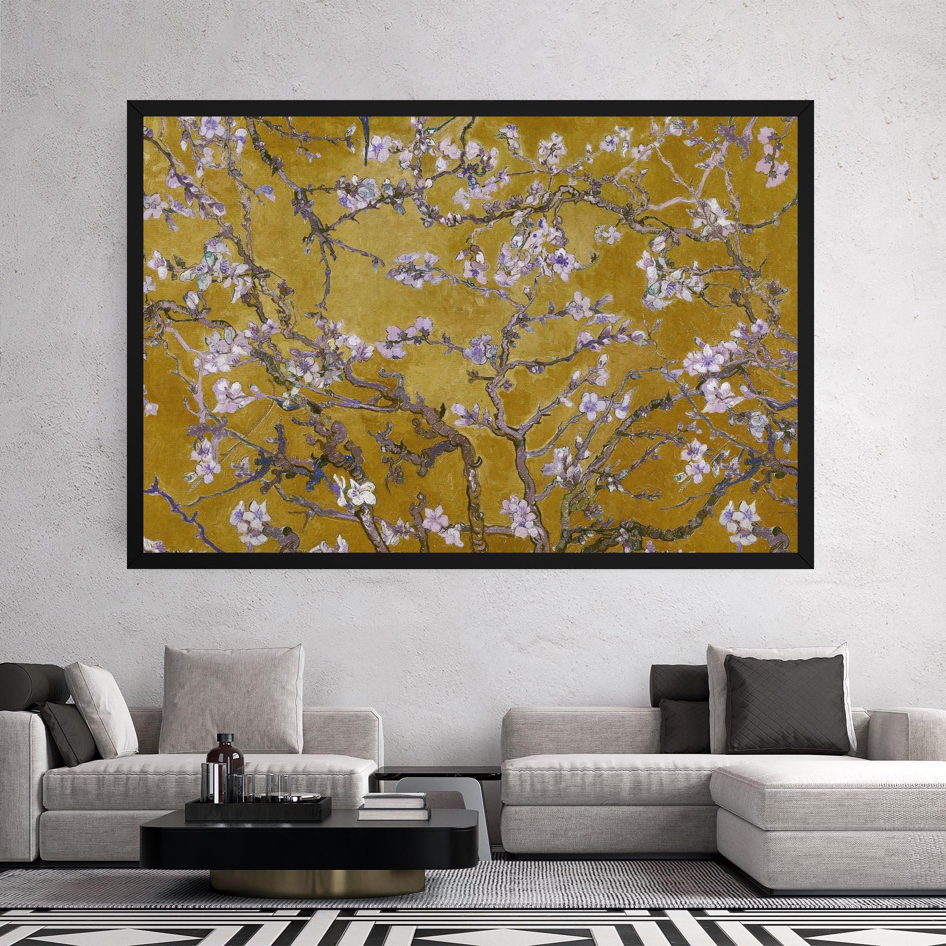 Leinwandbild Almond Blossom mockup 2