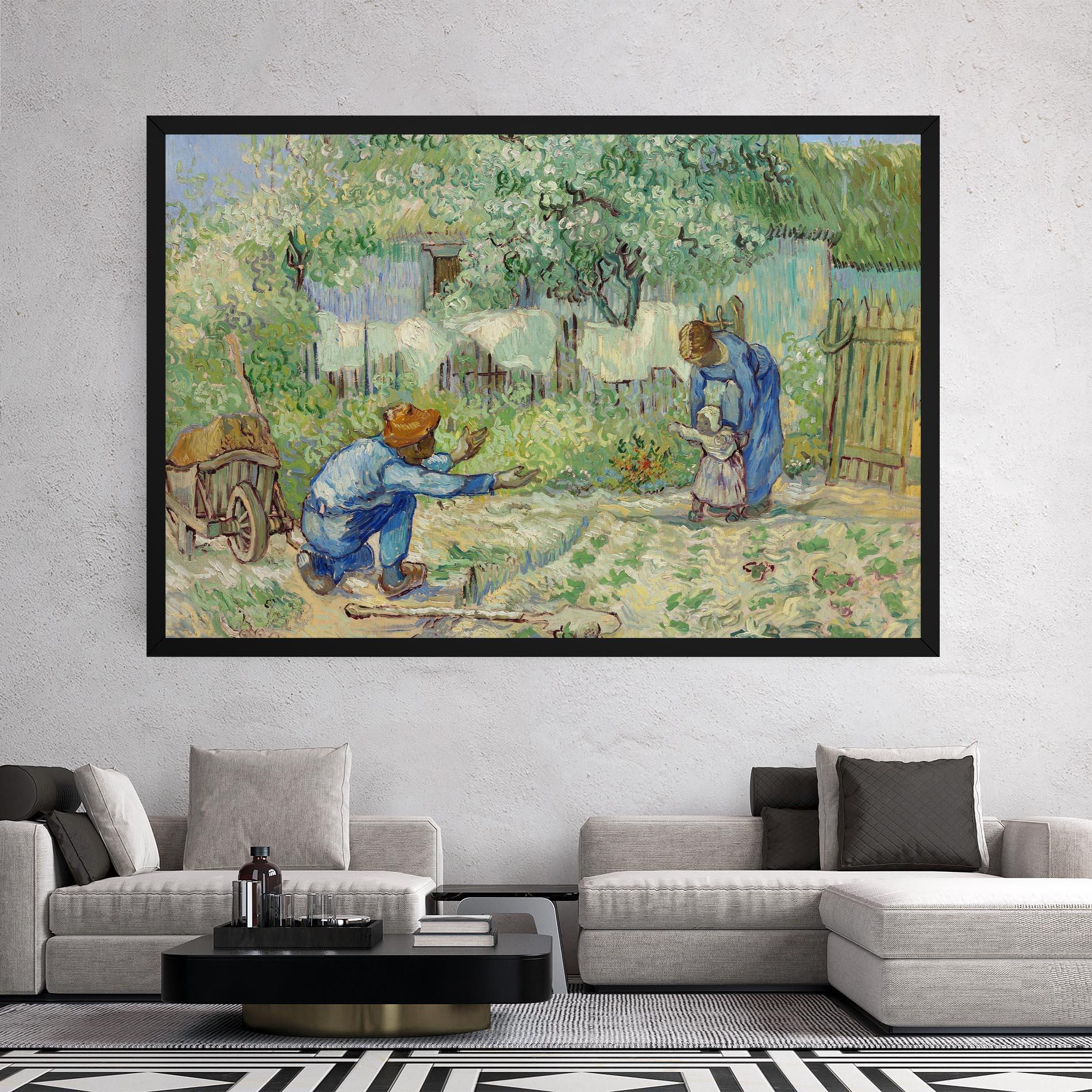 Leinwandbild First Steps mockup 2