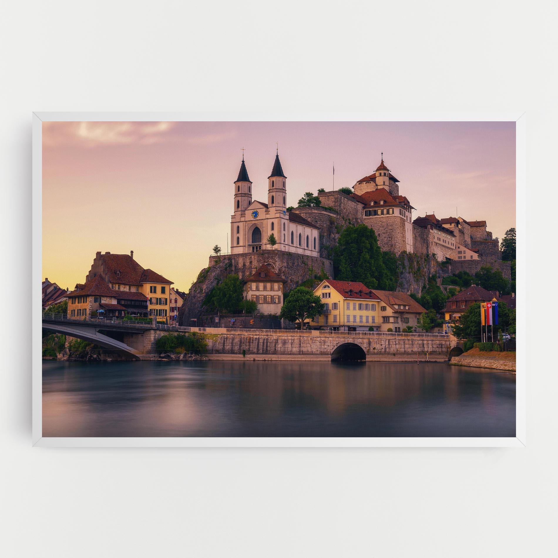 Leinwandbild Aarburg Castle mockup 0