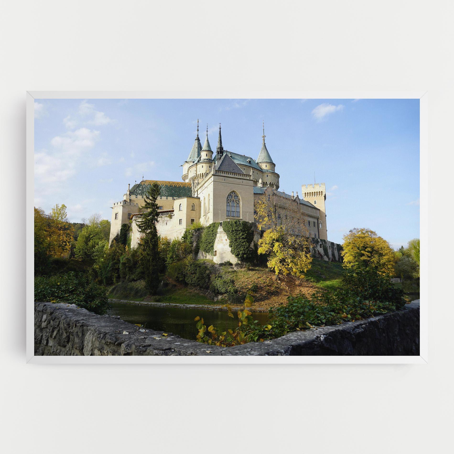 Leinwandbild Bojnice Castle Slovakia mockup 0