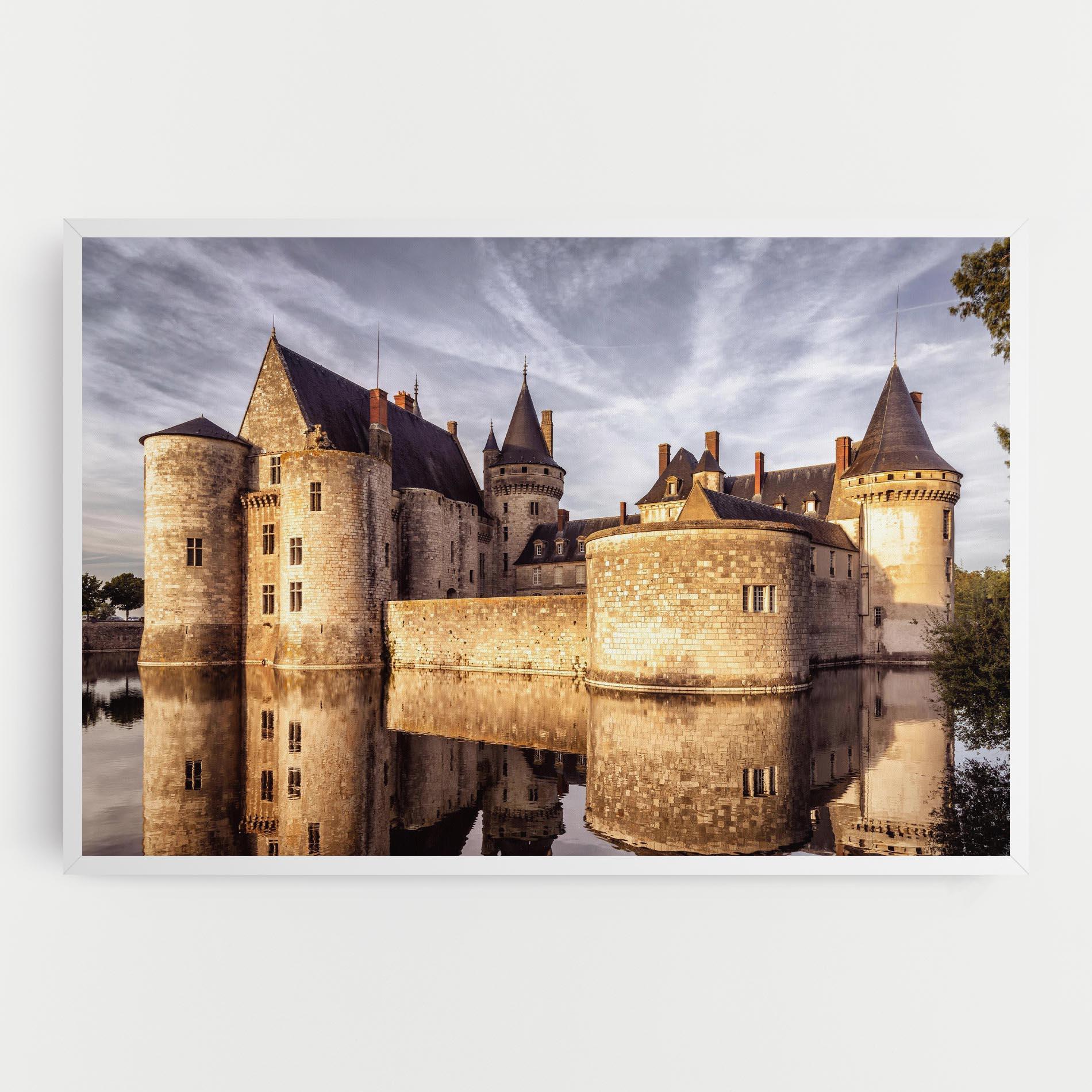 Leinwandbild Chateau Castle mockup 0