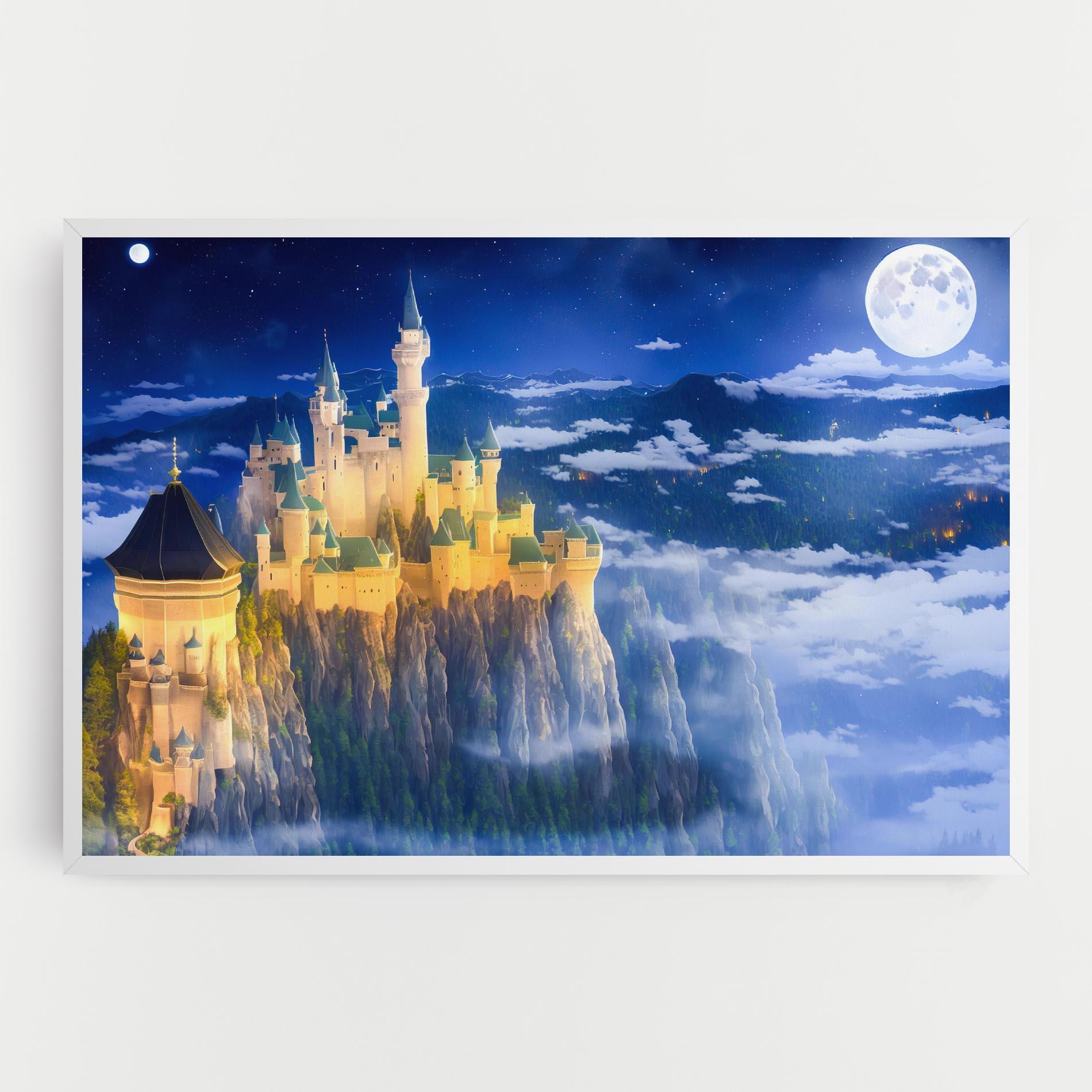 Leinwandbild Fairytale Castle mockup 0