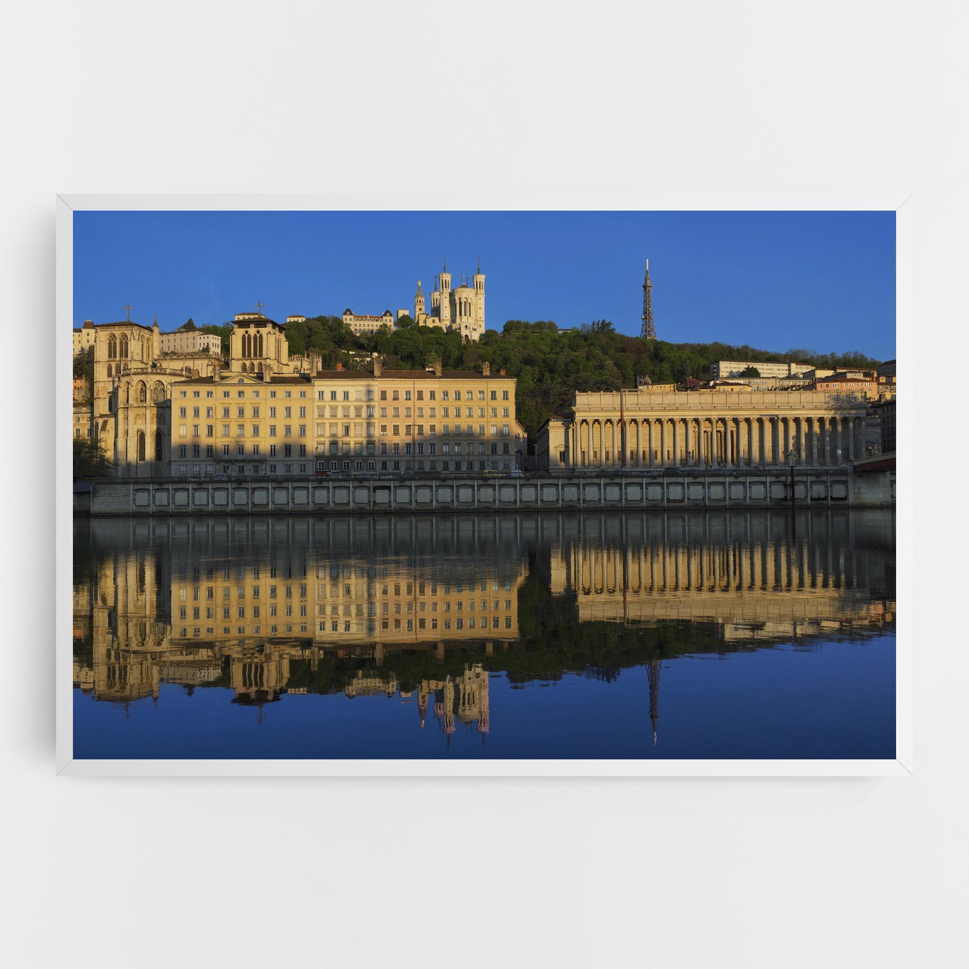 Leinwandbild Lyon France mockup 0