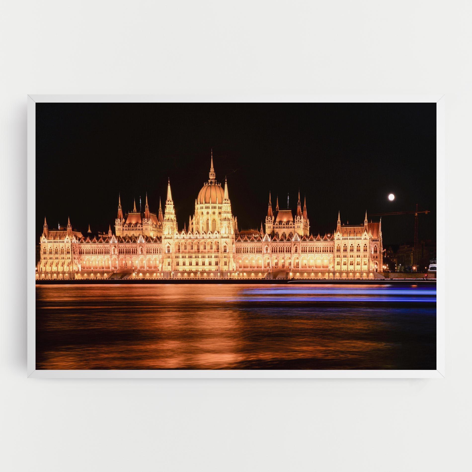 Leinwandbild Night Reflection mockup 0