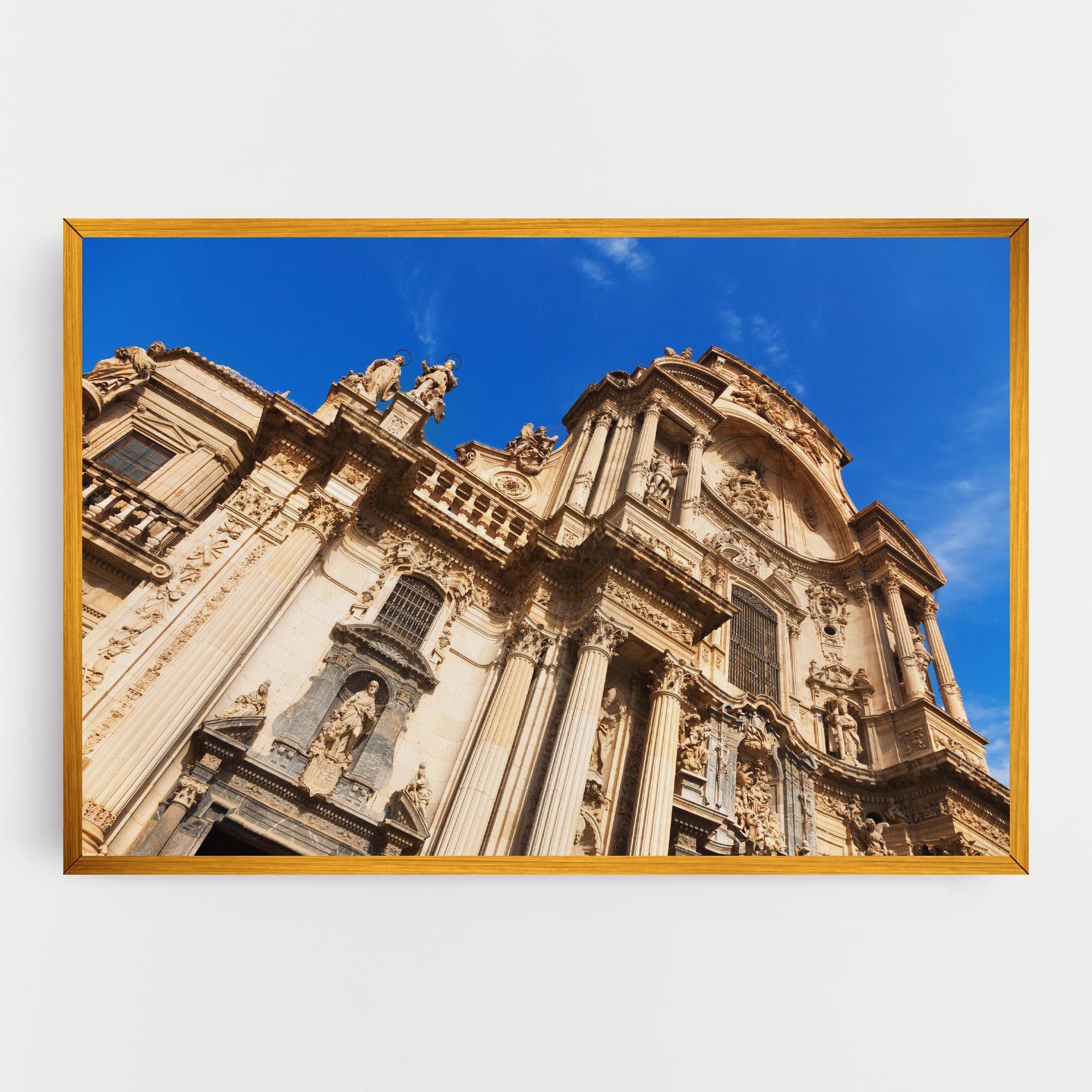 Leinwandbild Church Saint Mary mockup 0